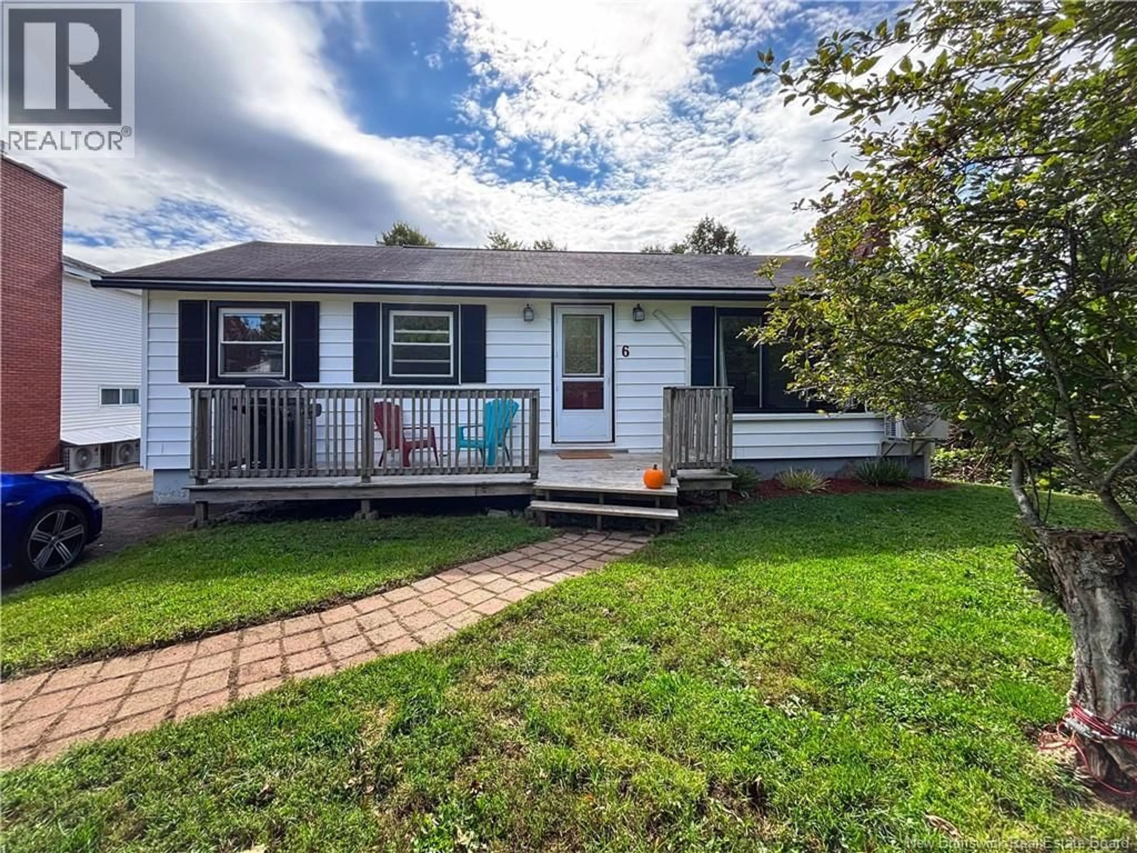 Home with vinyl exterior material, street for 6 BARBARA CRESCENT, Saint John New Brunswick E2J2K7