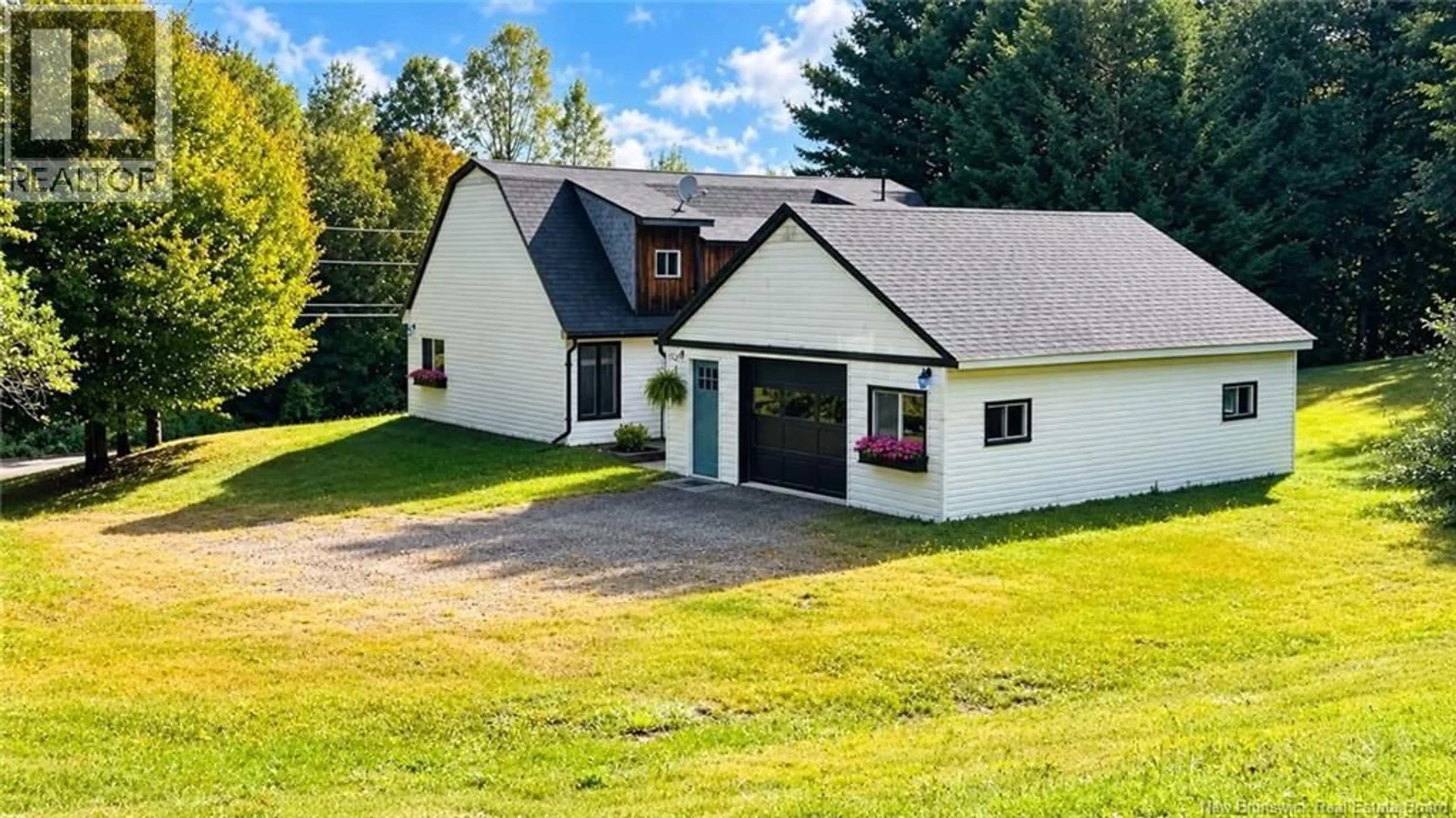 A pic from outside/outdoor area/front of a property/back of a property/a pic from drone, unknown for 25 FORT MEDUCTIC ROAD, Hay Settlement New Brunswick E7N2V4