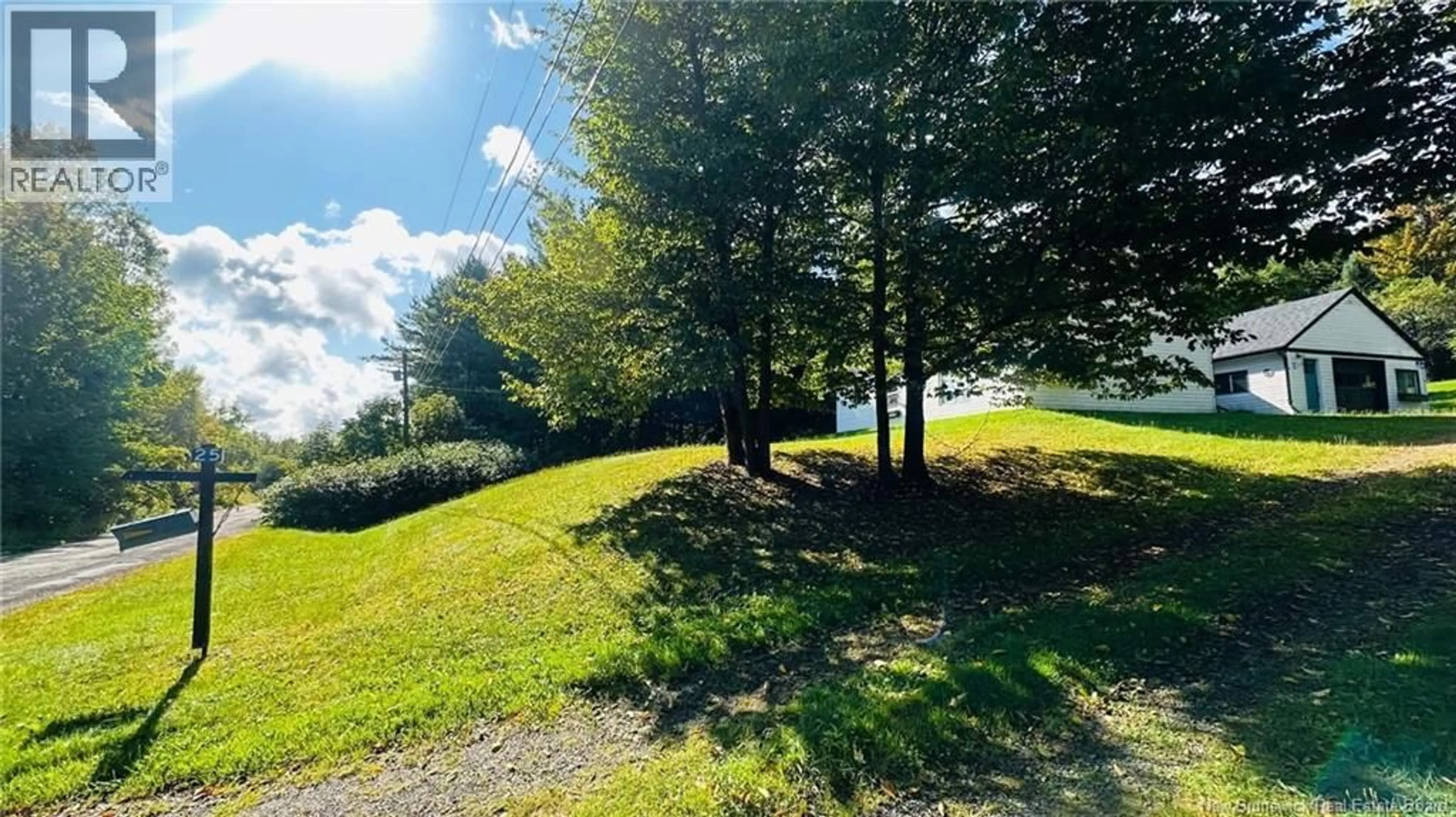 A pic from outside/outdoor area/front of a property/back of a property/a pic from drone, water/lake/river/ocean view for 25 FORT MEDUCTIC ROAD, Hay Settlement New Brunswick E7N2V4