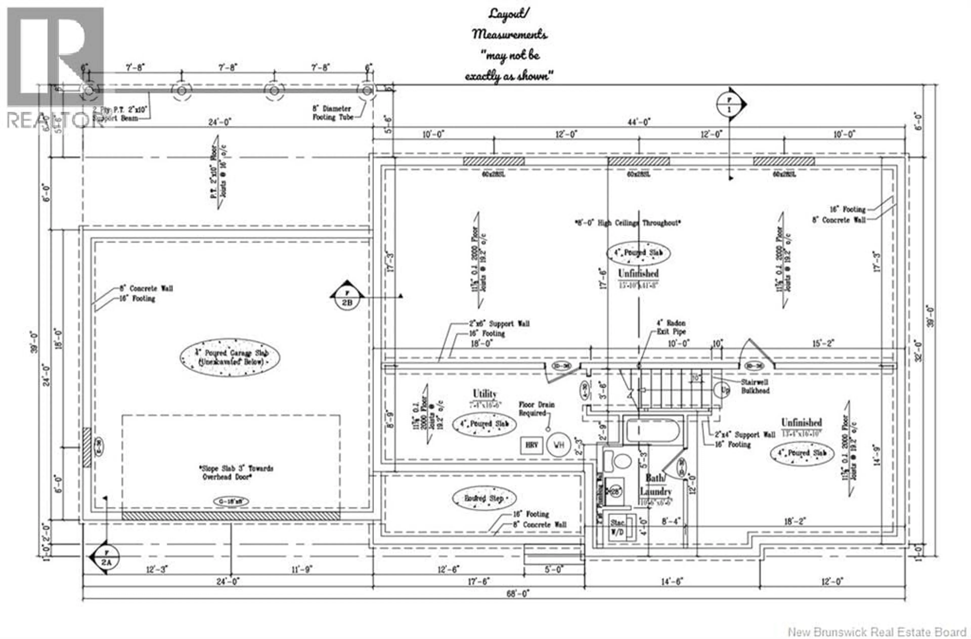Floor plan for 18 EAGLES LANE, Killarney Road New Brunswick E3A6E7