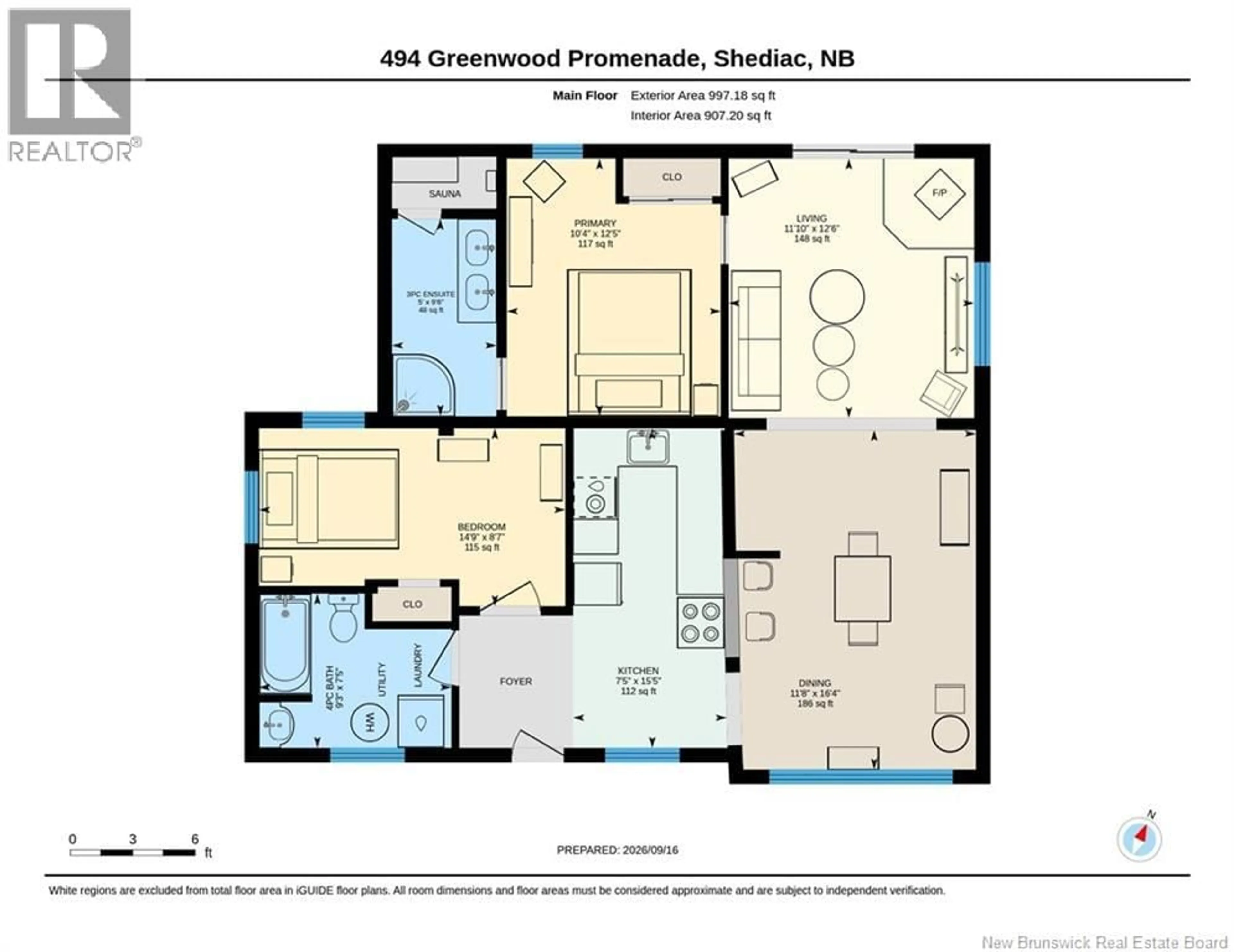 Floor plan for 494 GREENWOOD DRIVE, Shediac New Brunswick E4P1V6
