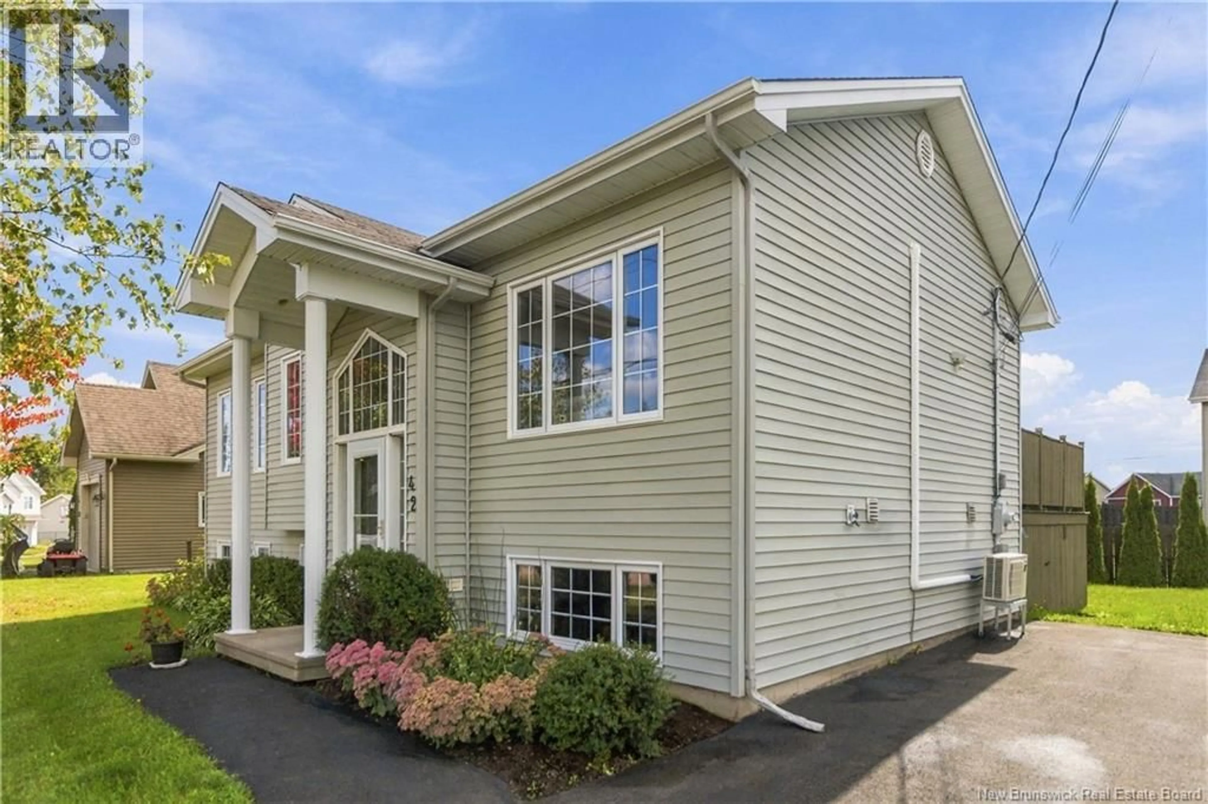 Home with vinyl exterior material, street for 42 CRAWFORD STREET, Moncton New Brunswick E1G5N2