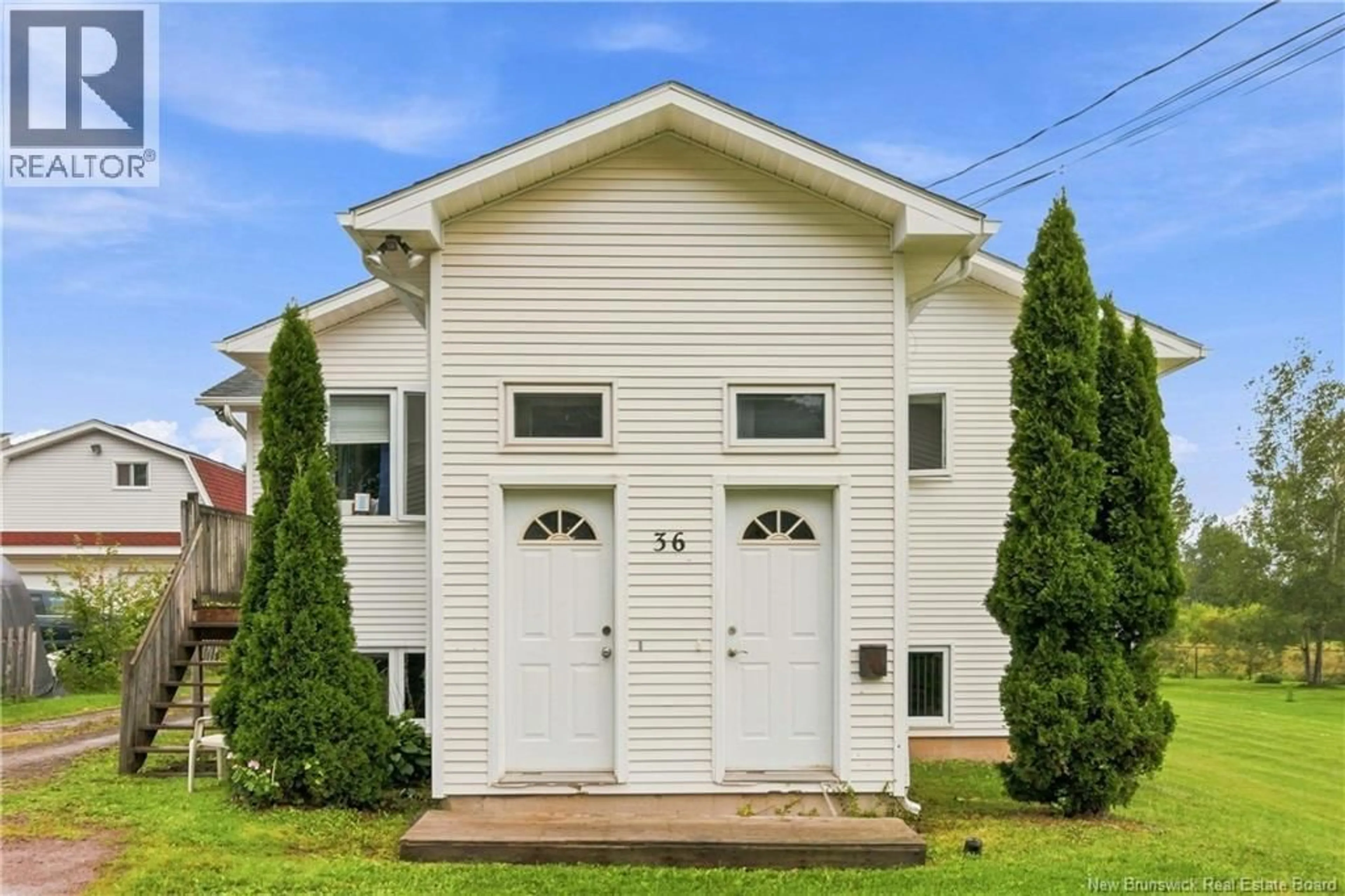 Home with vinyl exterior material, building for 36 LORETTE STREET, Dieppe New Brunswick E1A2E9