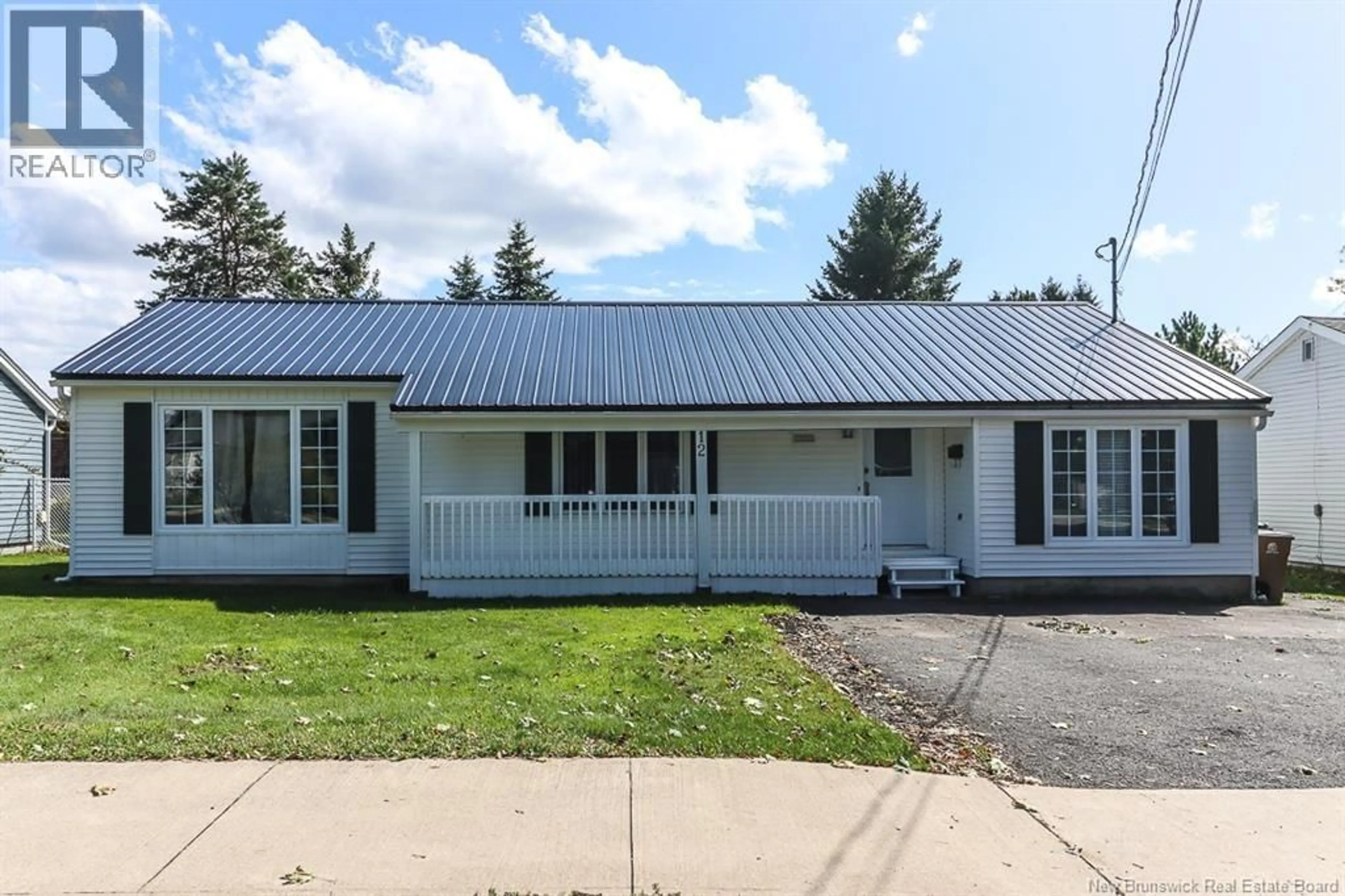 Home with vinyl exterior material, street for 12 REED STREET, Saint John New Brunswick E2K2A2