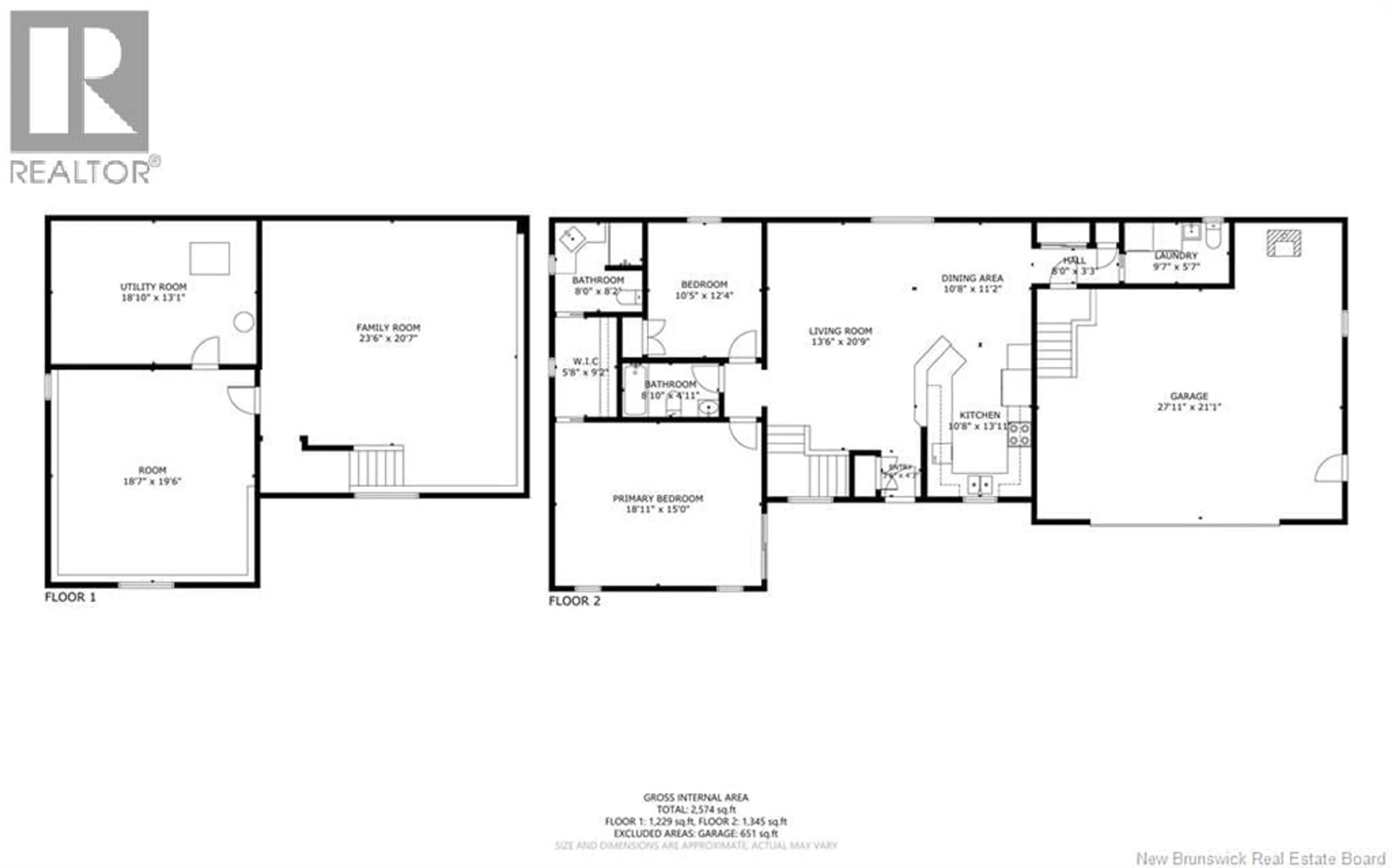 Floor plan for 3442 ROUTE 105, Bear Island New Brunswick E6L1J3
