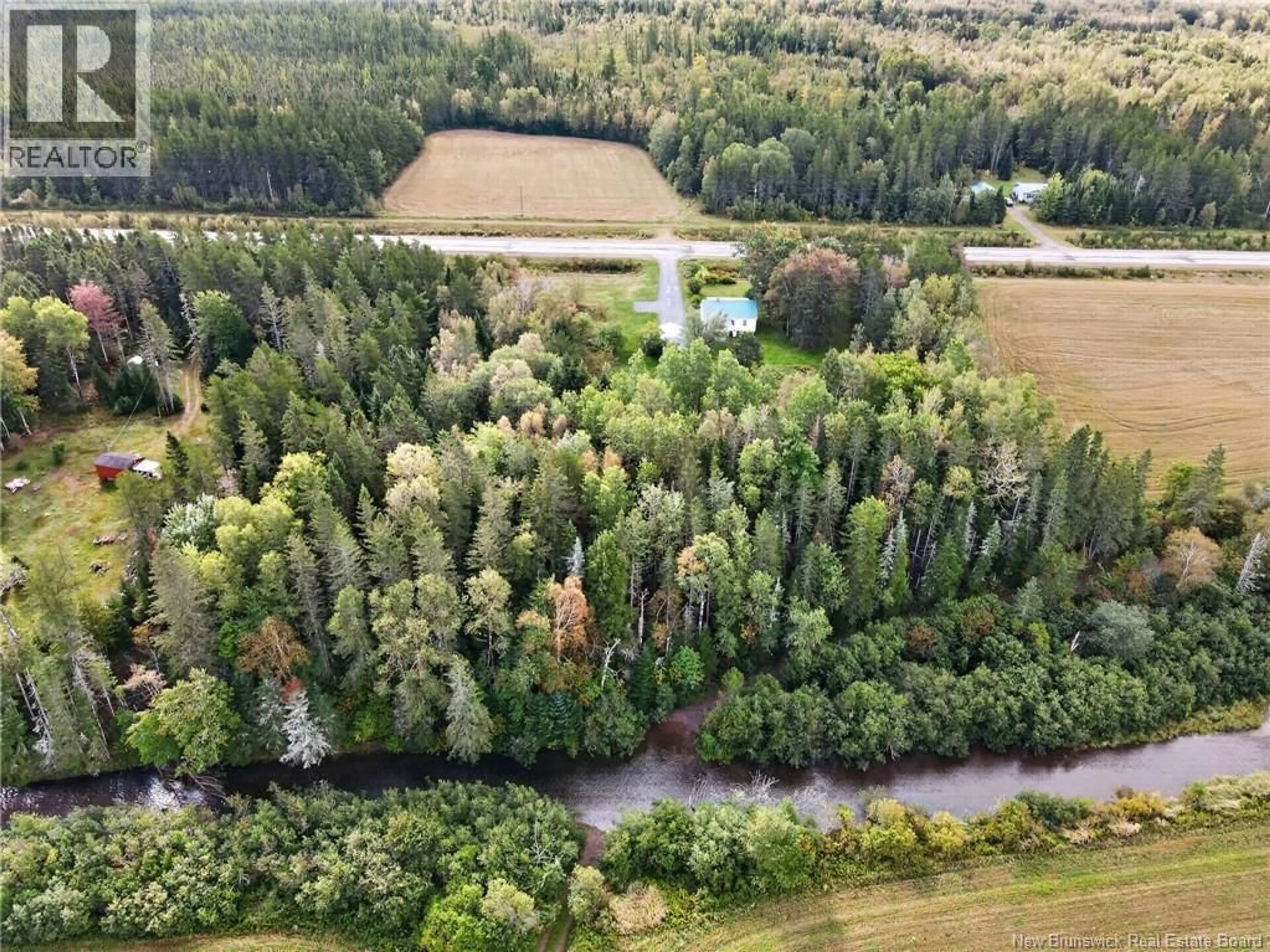 A pic from outside/outdoor area/front of a property/back of a property/a pic from drone, forest/trees view for 265 PORTAGE VALE ROAD, Penobsquis New Brunswick E4G2X2