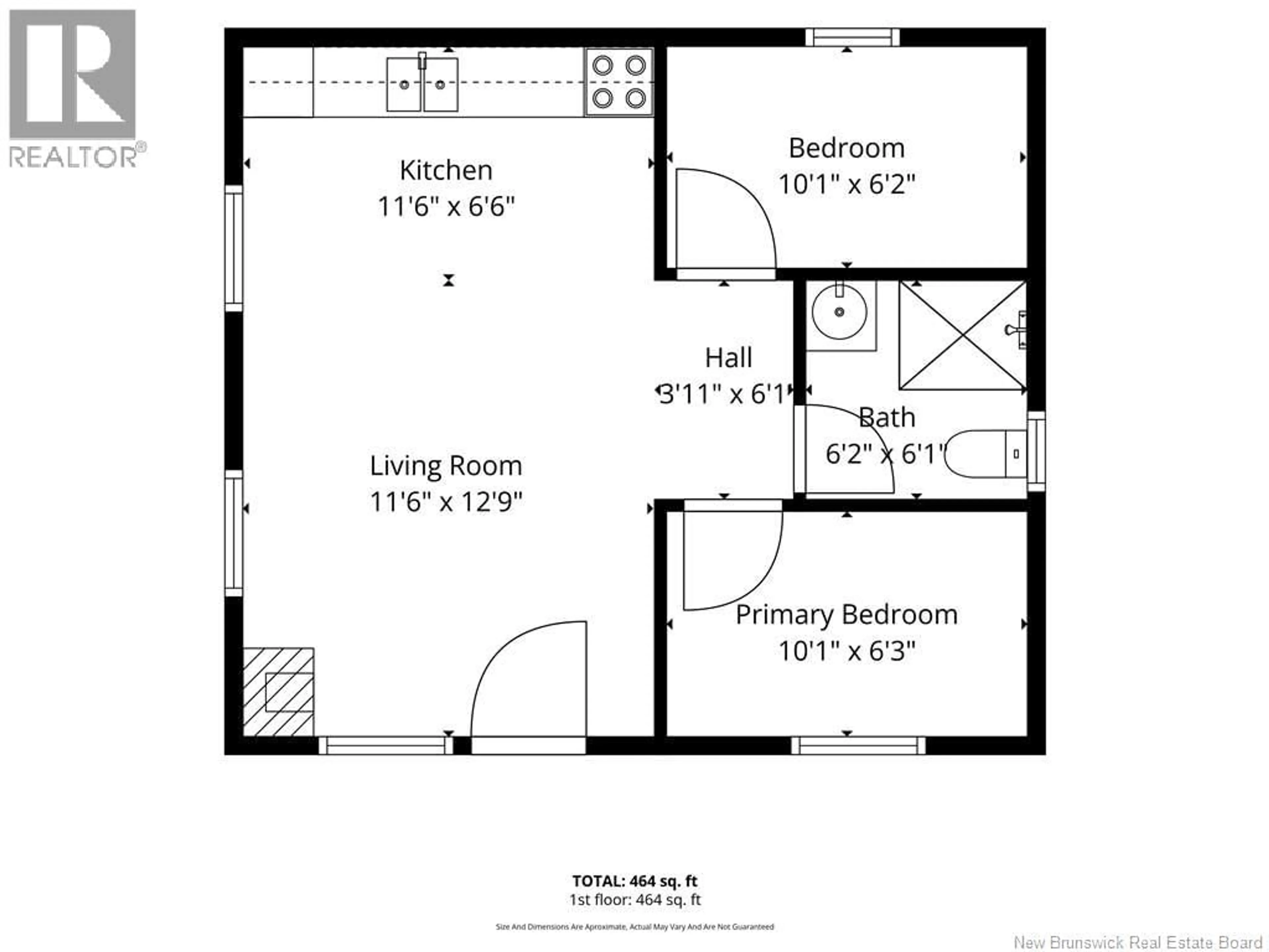 Floor plan for 235 BREAU CREEK, Memramcook New Brunswick E4K2K1