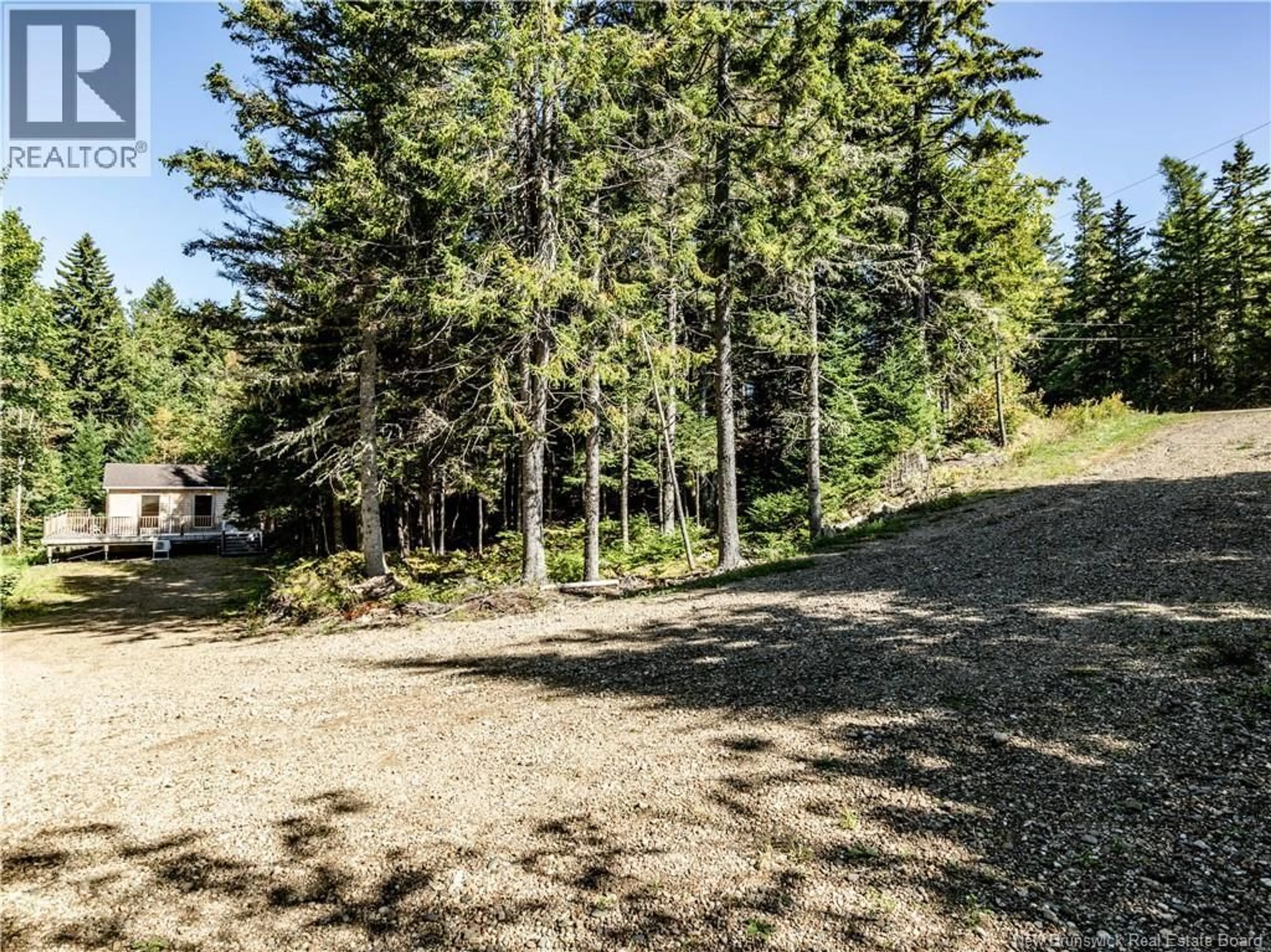 A pic from outside/outdoor area/front of a property/back of a property/a pic from drone, forest/trees view for 235 BREAU CREEK, Memramcook New Brunswick E4K2K1