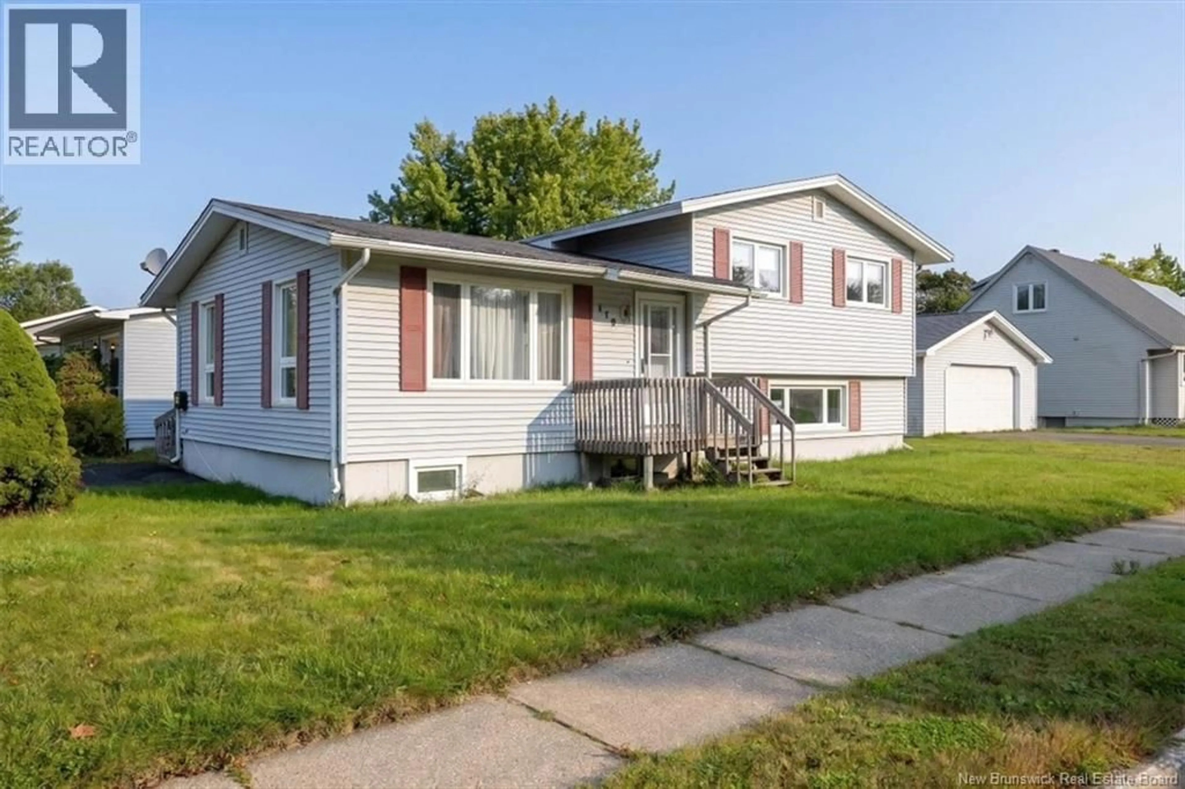 Home with vinyl exterior material, street for 179 BOYANER CRESCENT, Saint John New Brunswick E2J4C8