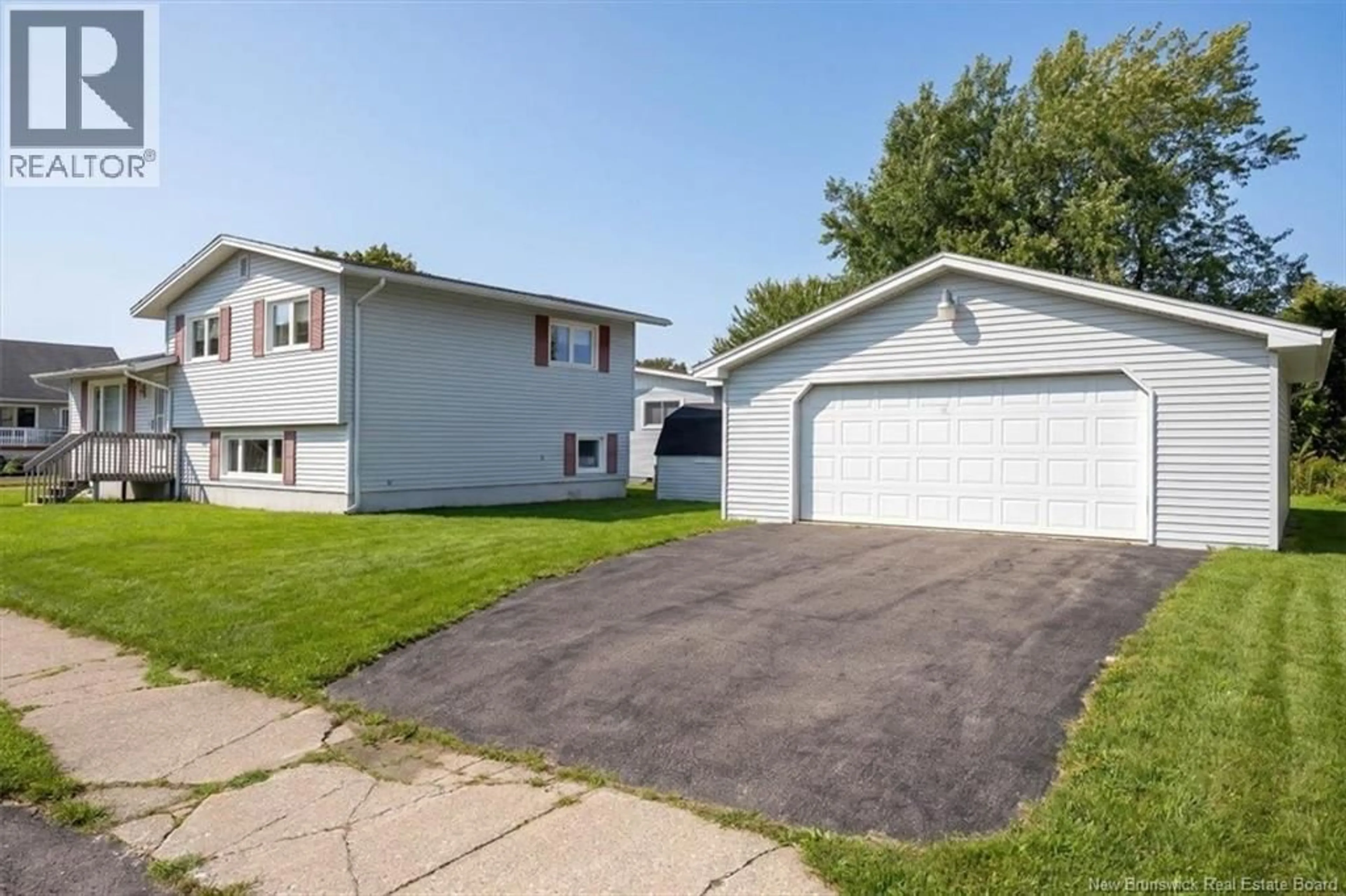 Home with vinyl exterior material, street for 179 BOYANER CRESCENT, Saint John New Brunswick E2J4C8