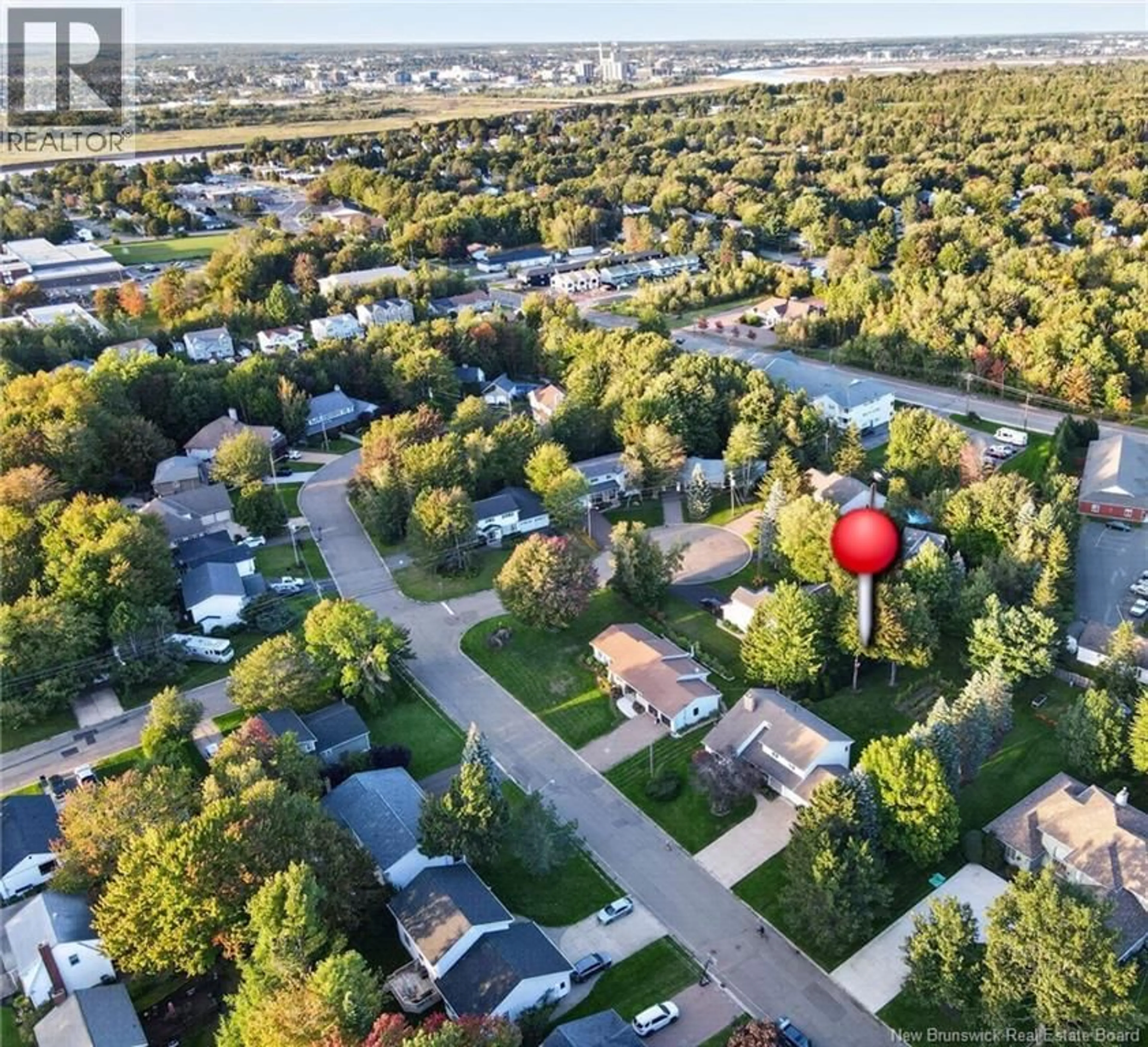 A pic from outside/outdoor area/front of a property/back of a property/a pic from drone, street for 26 HARVARD COURT, Riverview New Brunswick E1B4S5