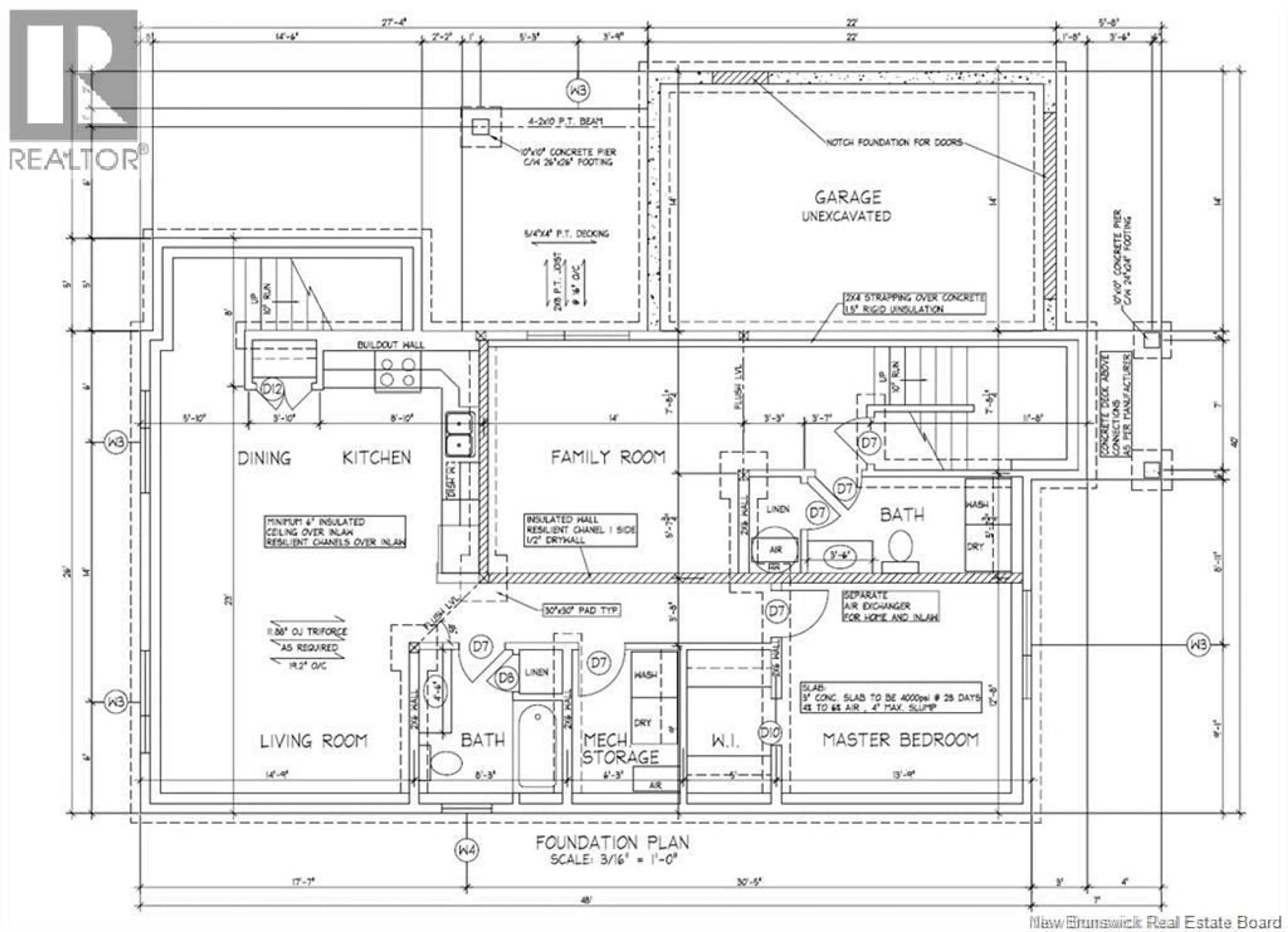 Floor plan for Lot - 21-3 ROUTE 945, Haute-Aboujagane New Brunswick E4P5T5