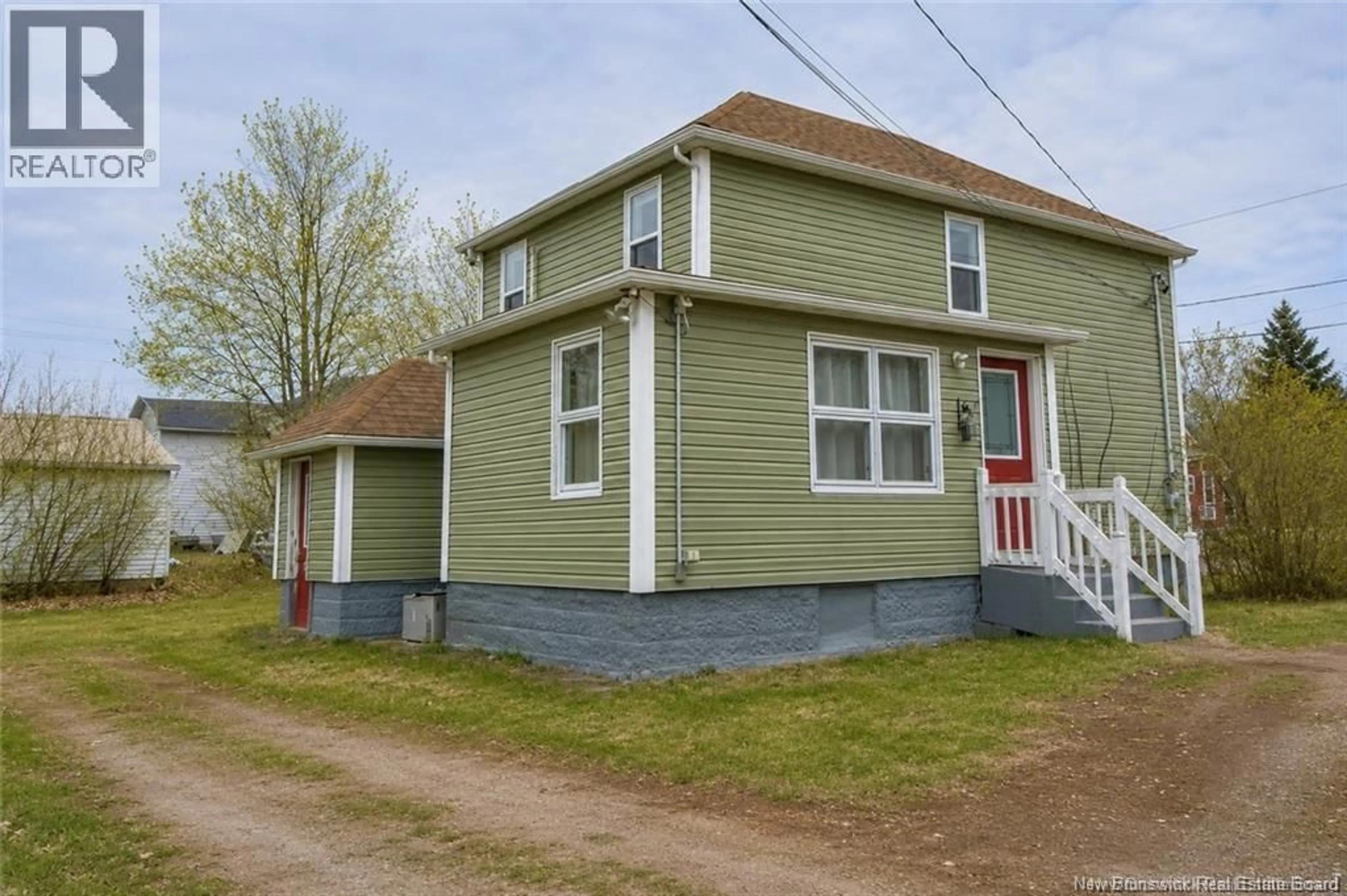 Home with vinyl exterior material, street for 35 BRAIT STREET, Rexton New Brunswick E4W1W1