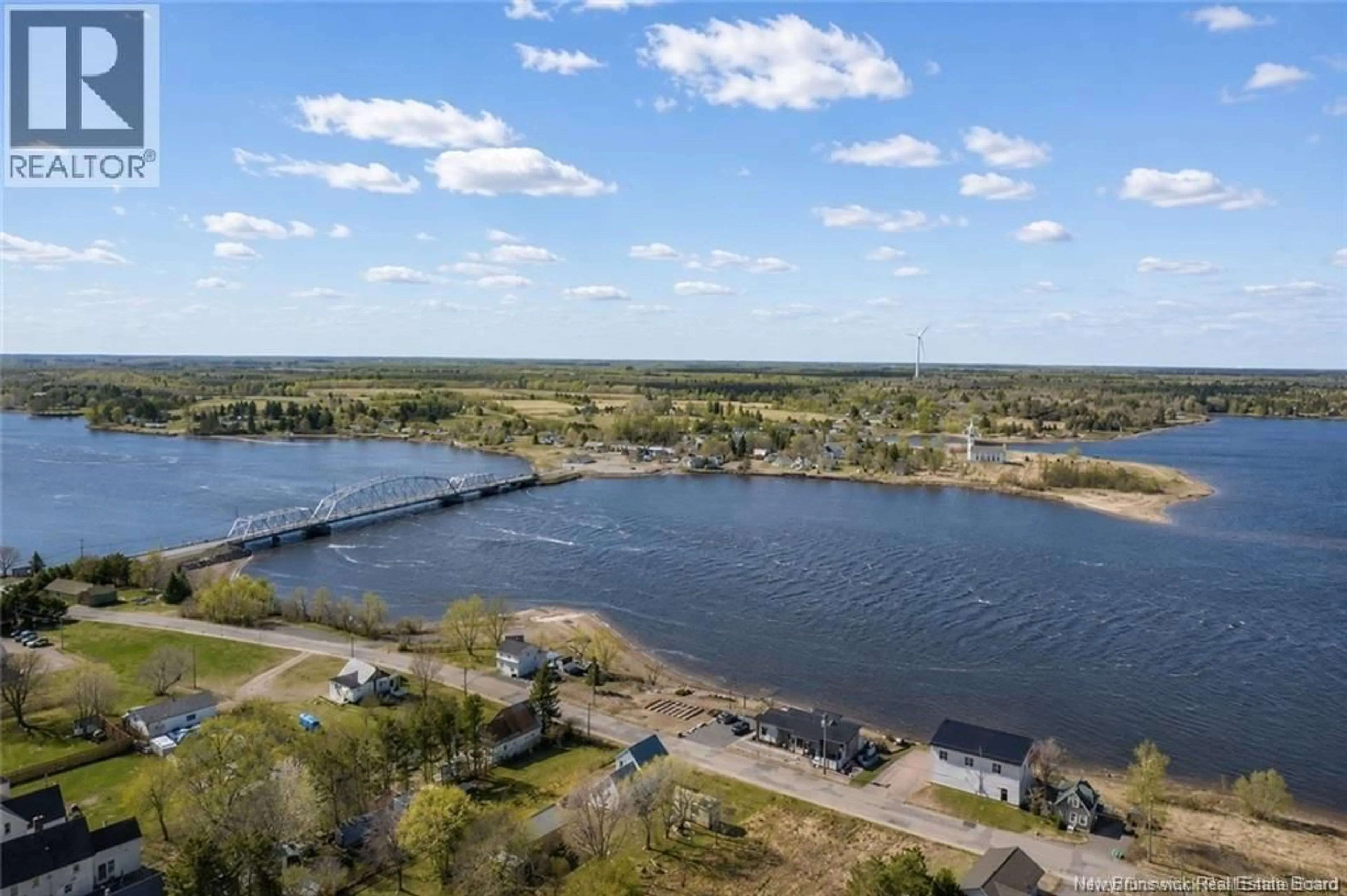 A pic from outside/outdoor area/front of a property/back of a property/a pic from drone, water/lake/river/ocean view for 35 BRAIT STREET, Rexton New Brunswick E4W1W1