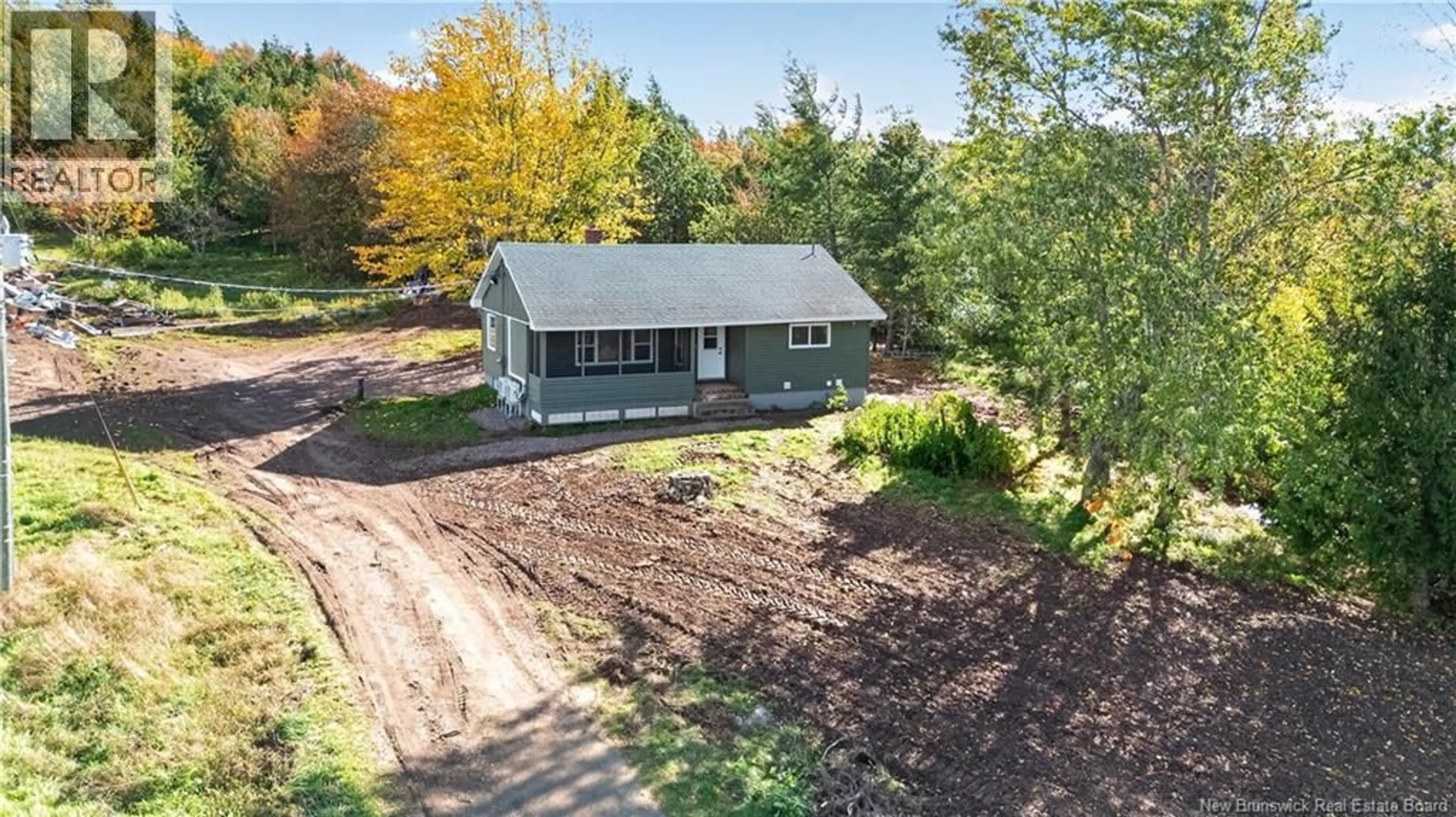 A pic from outside/outdoor area/front of a property/back of a property/a pic from drone, unknown for 4541 ROUTE 910, Salem New Brunswick E4H4E7
