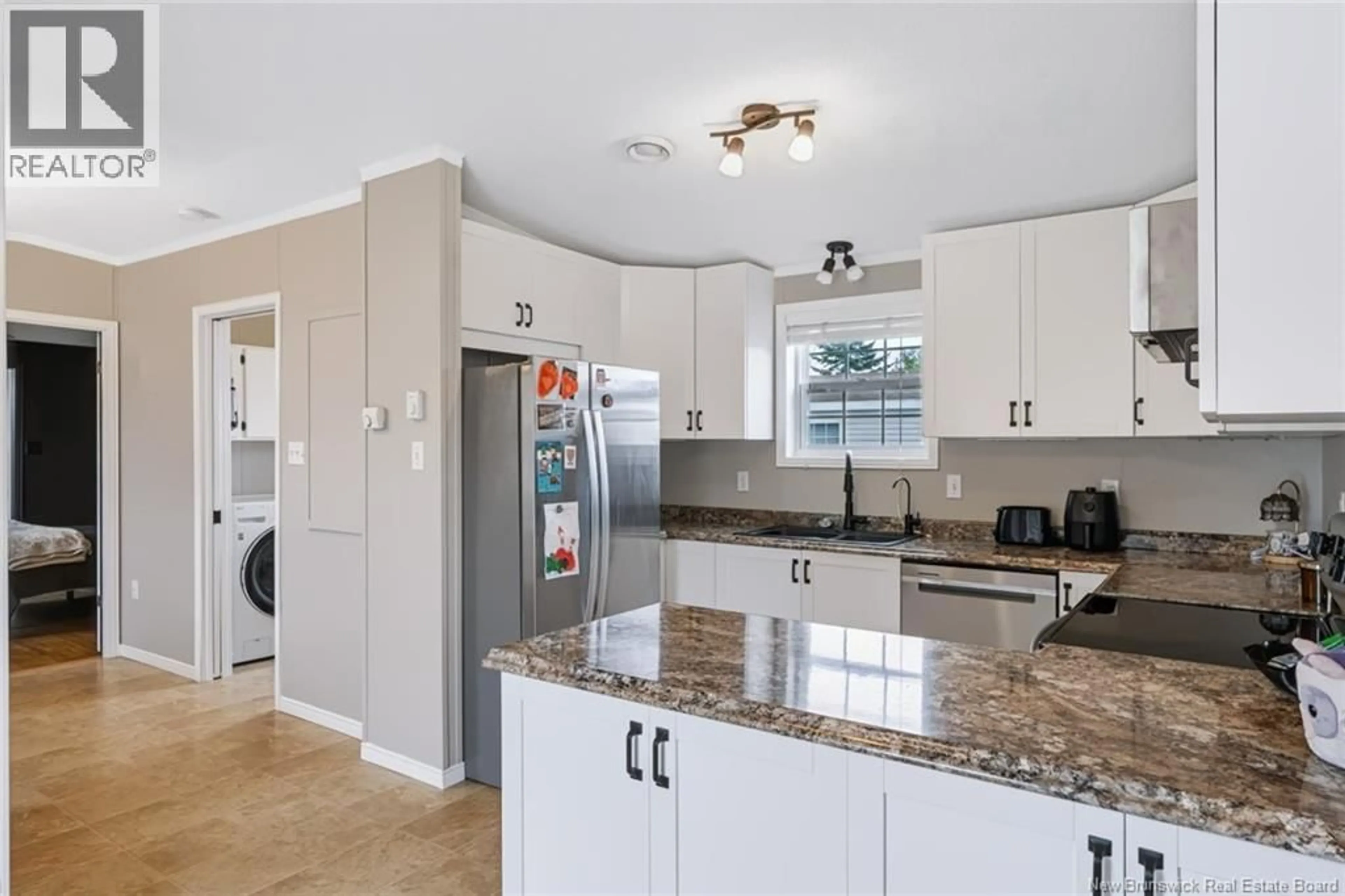 Open concept kitchen, ceramic/tile floor for 729 WILLISTON DRIVE, Miramichi New Brunswick E1V6M9