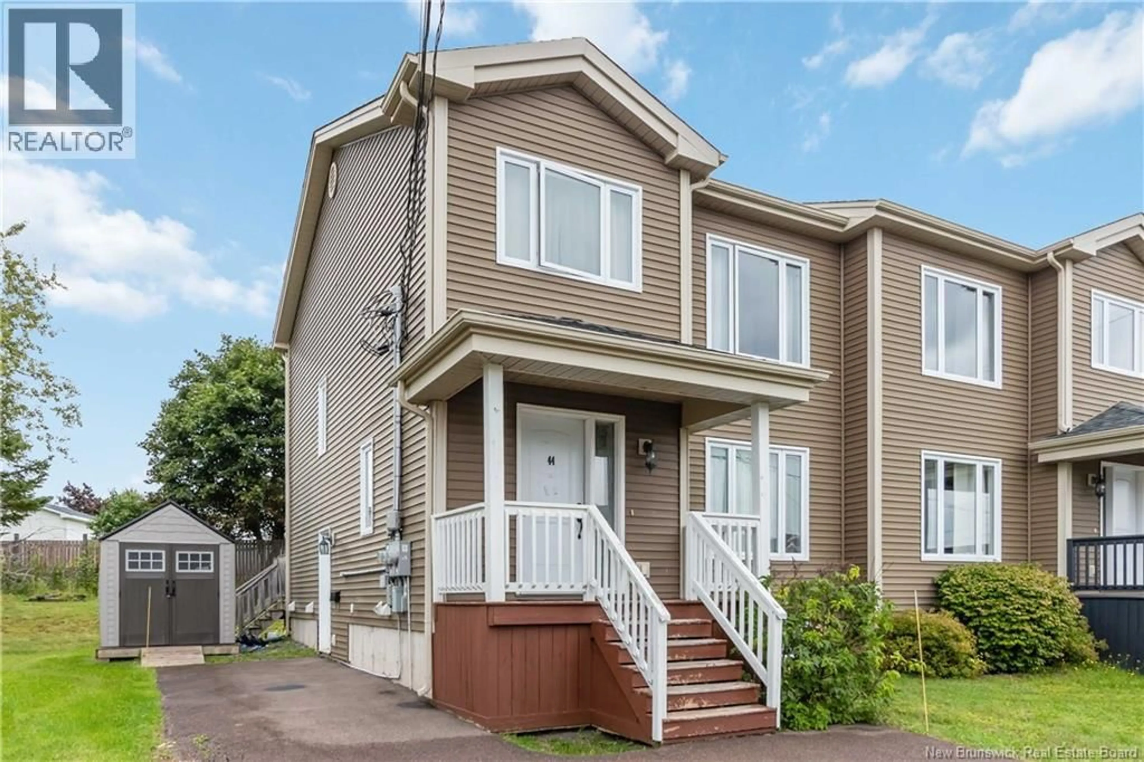 Home with vinyl exterior material, street for 44 LANCEFIELD CRESCENT, Moncton New Brunswick E1E0E6