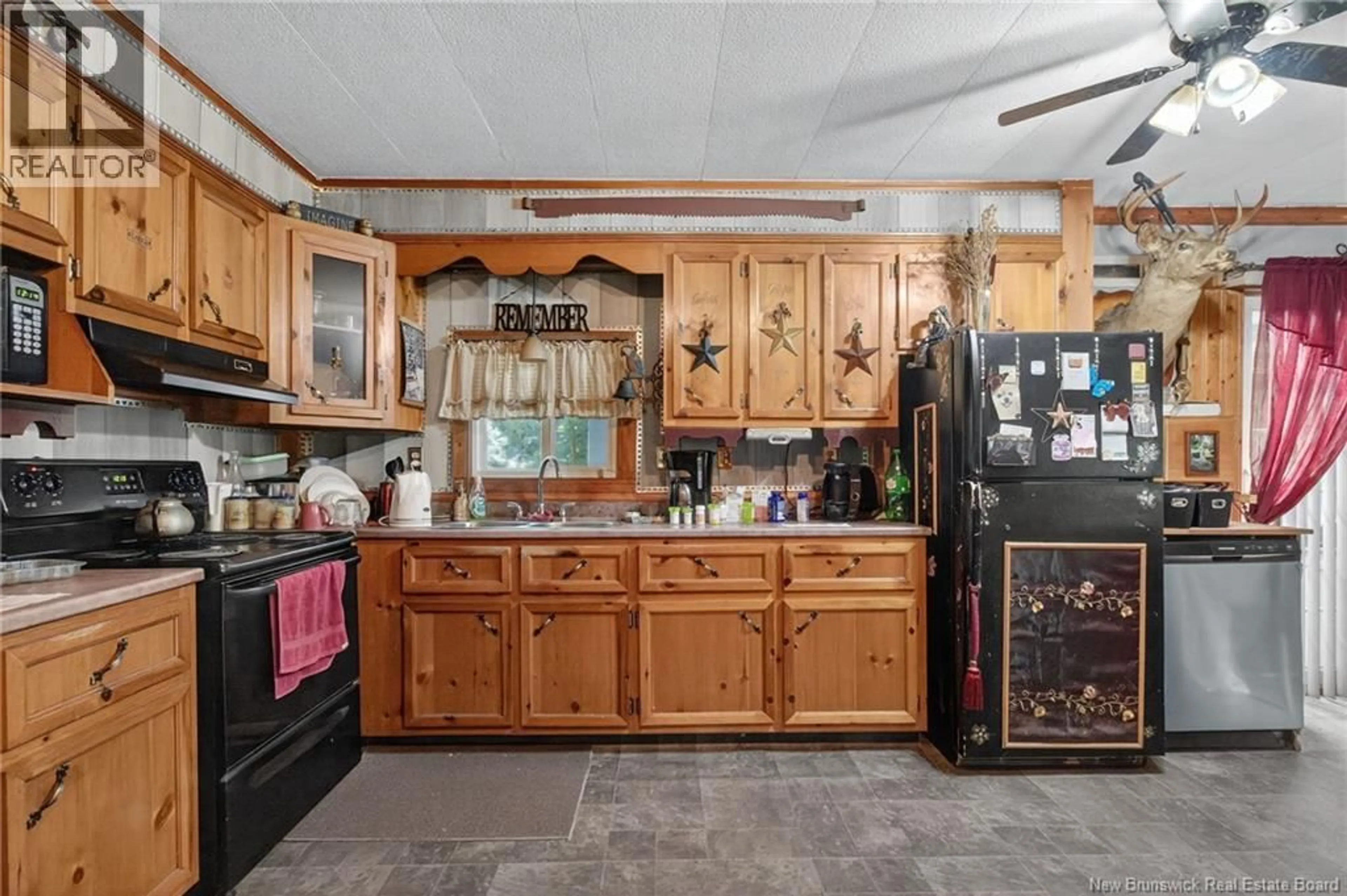 Standard kitchen, ceramic/tile floor for 255 NIAGARA ROAD, Pine Glen New Brunswick E1J1J2