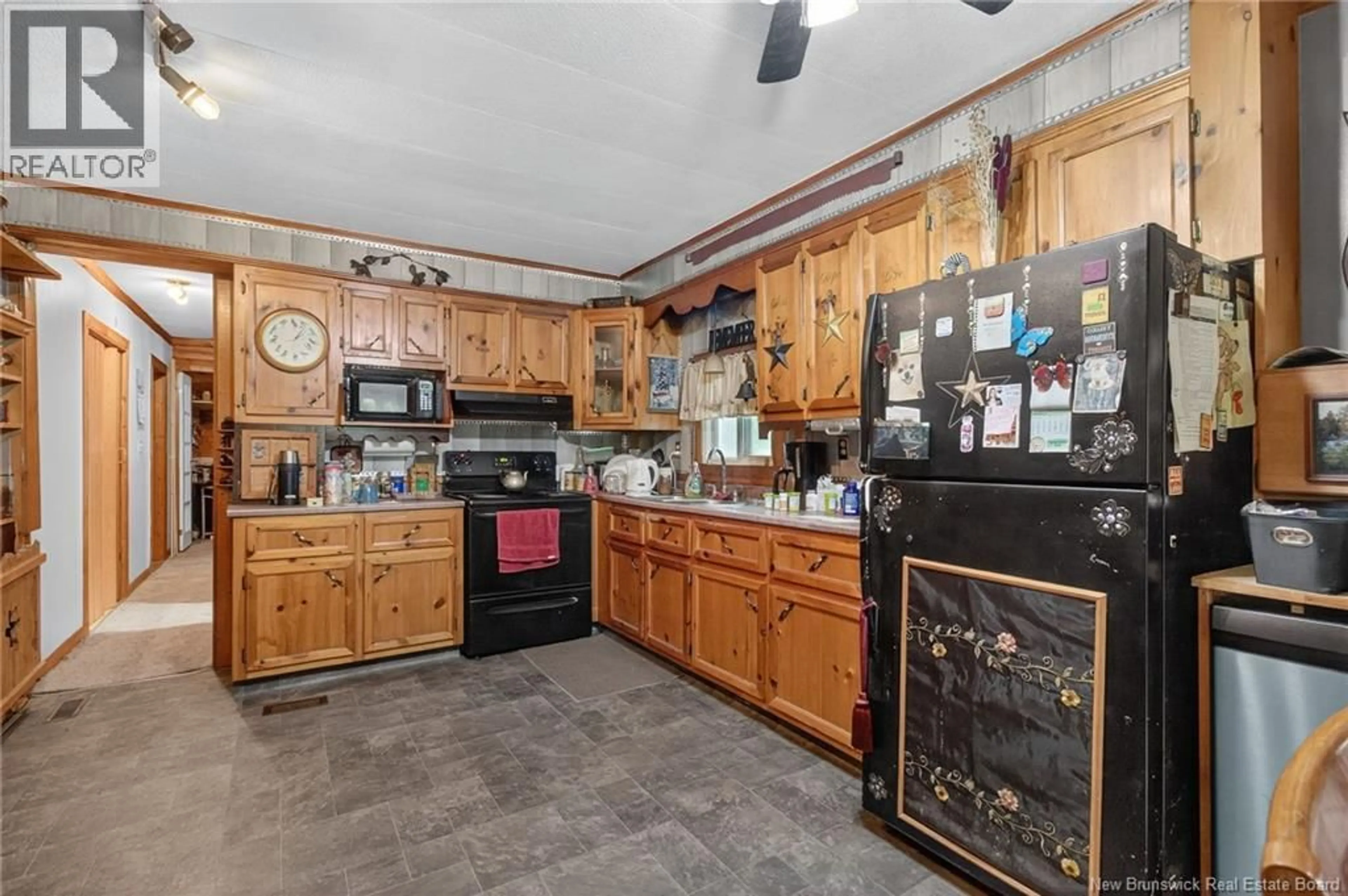 Standard kitchen, ceramic/tile floor for 255 NIAGARA ROAD, Pine Glen New Brunswick E1J1J2