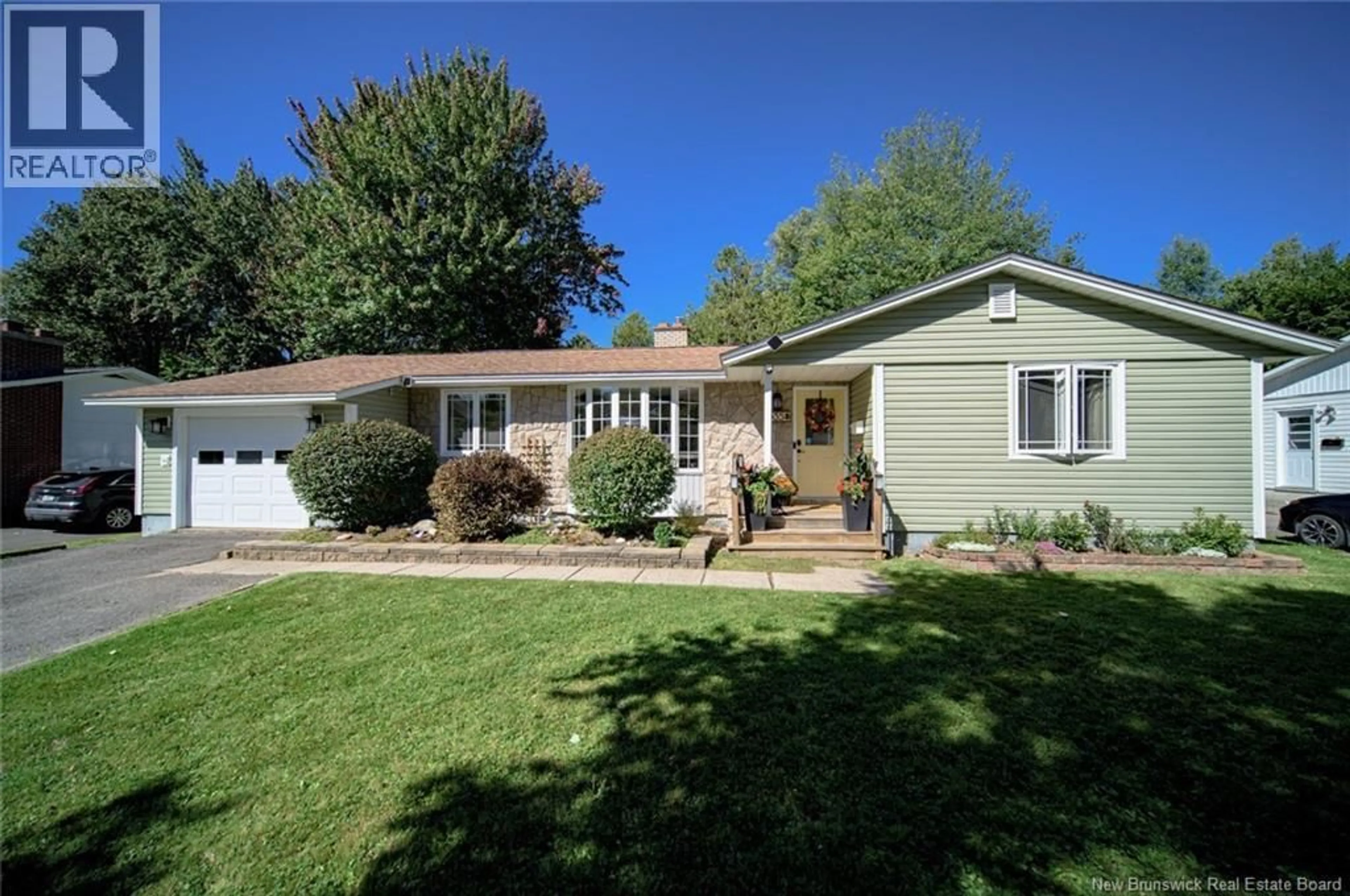 Home with vinyl exterior material, street for 35 WALKER STREET, Fredericton New Brunswick E3A3E2