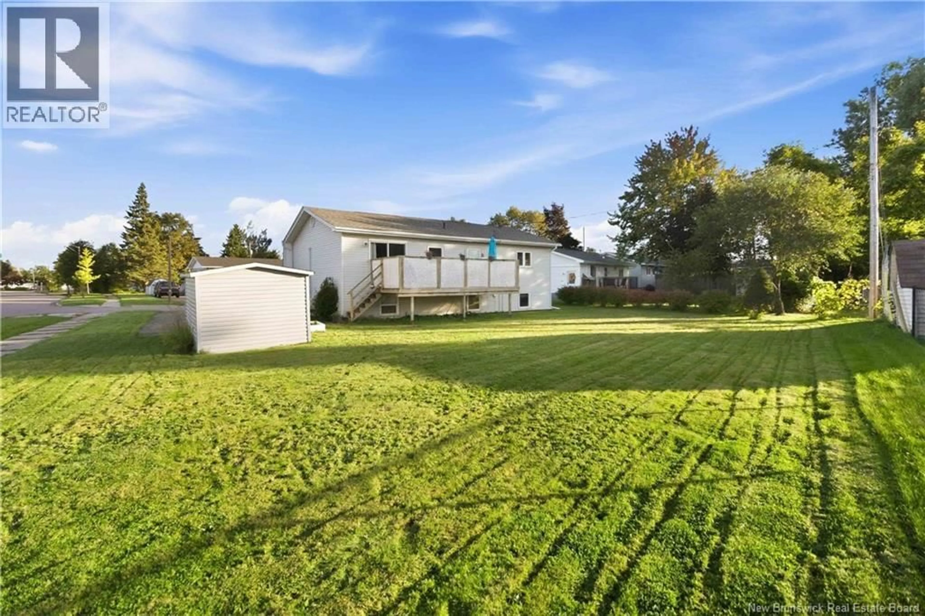 A pic from outside/outdoor area/front of a property/back of a property/a pic from drone, unknown for 27 PASADENA DRIVE, Moncton New Brunswick E1G1H7