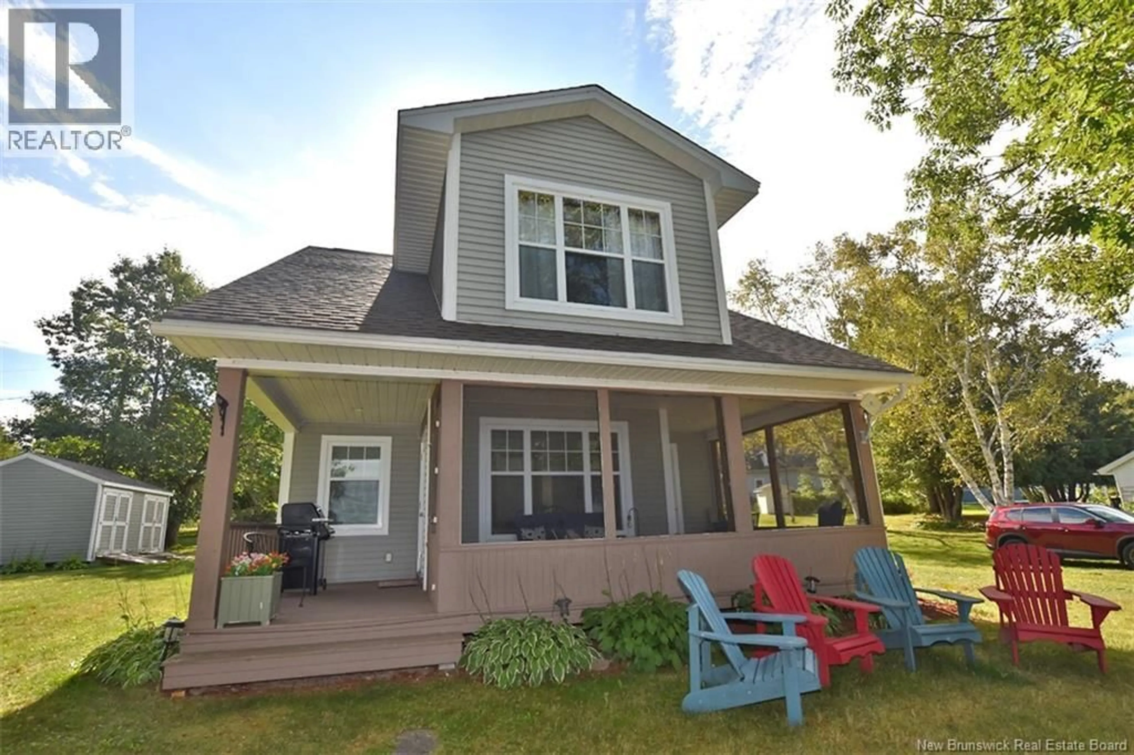 Home with vinyl exterior material, unknown for 21 FARM HOUSE LANE, Douglas Harbour New Brunswick E4B4B9