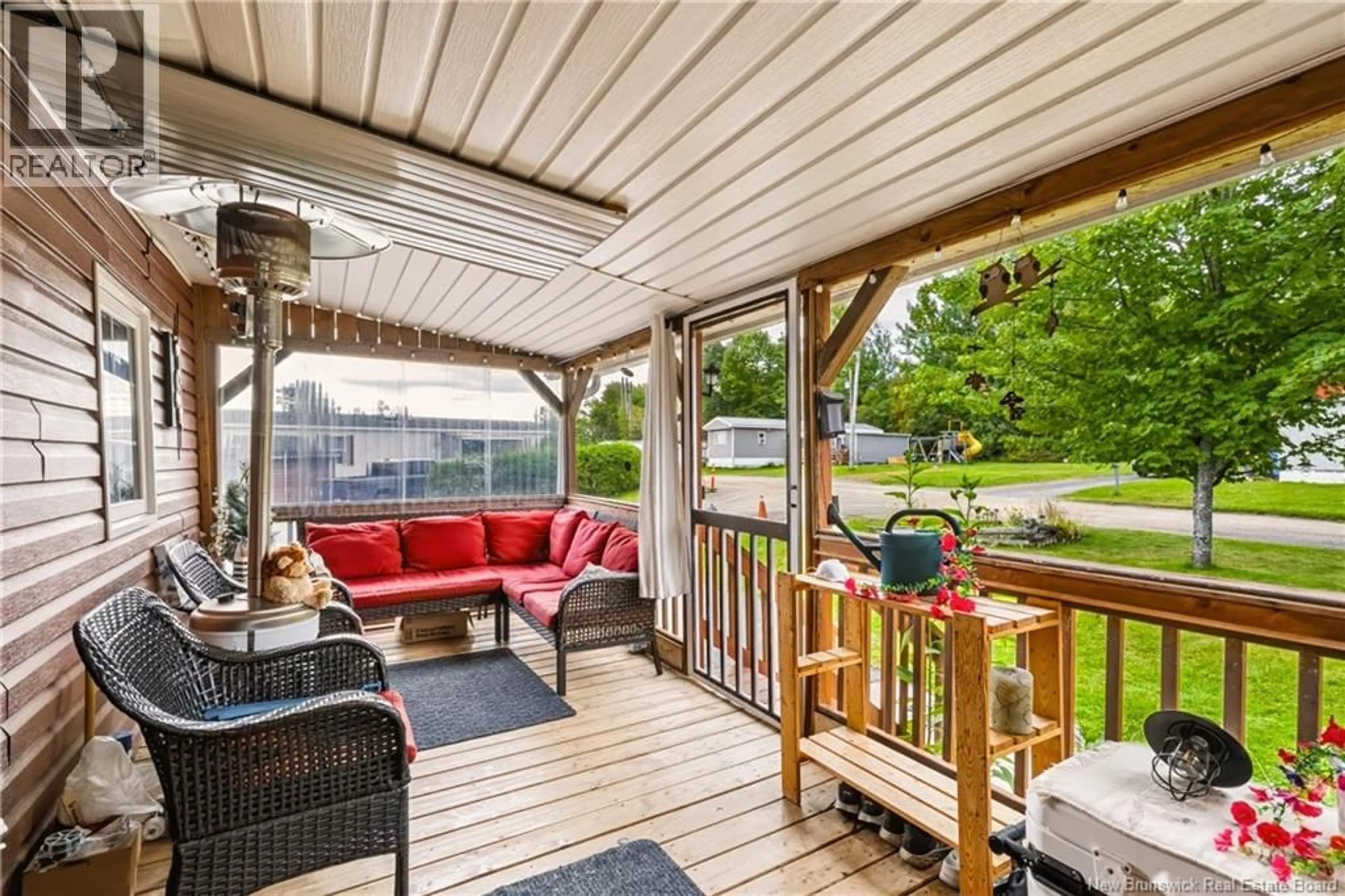 Patio, water/lake/river/ocean view for 29 CLARENCE CRESCENT, Nackawic New Brunswick E6G1G3