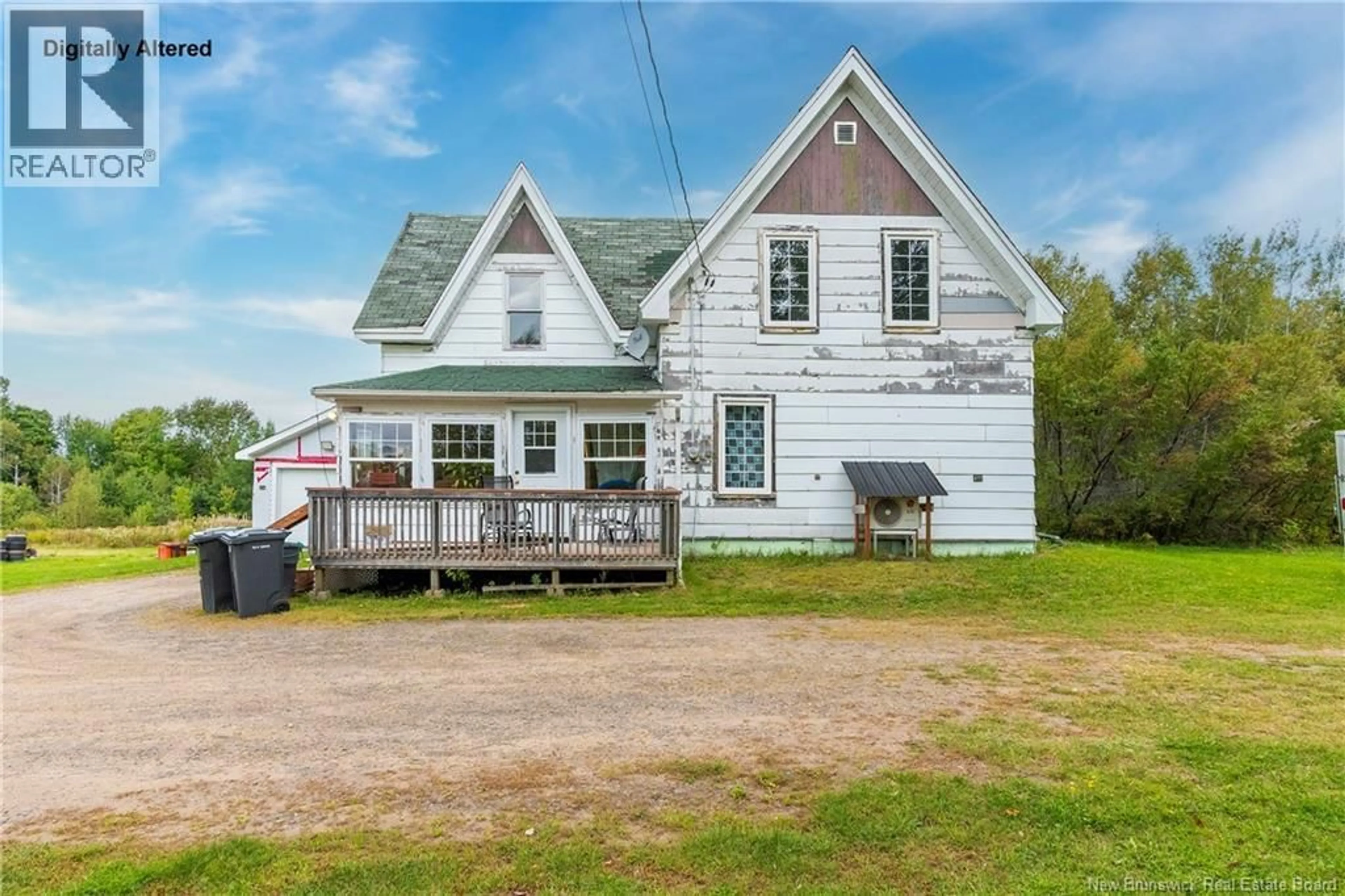 A pic from outside/outdoor area/front of a property/back of a property/a pic from drone, building for 2742 ROUTE 440 ROUTE, Rosaireville New Brunswick E4Y2P4