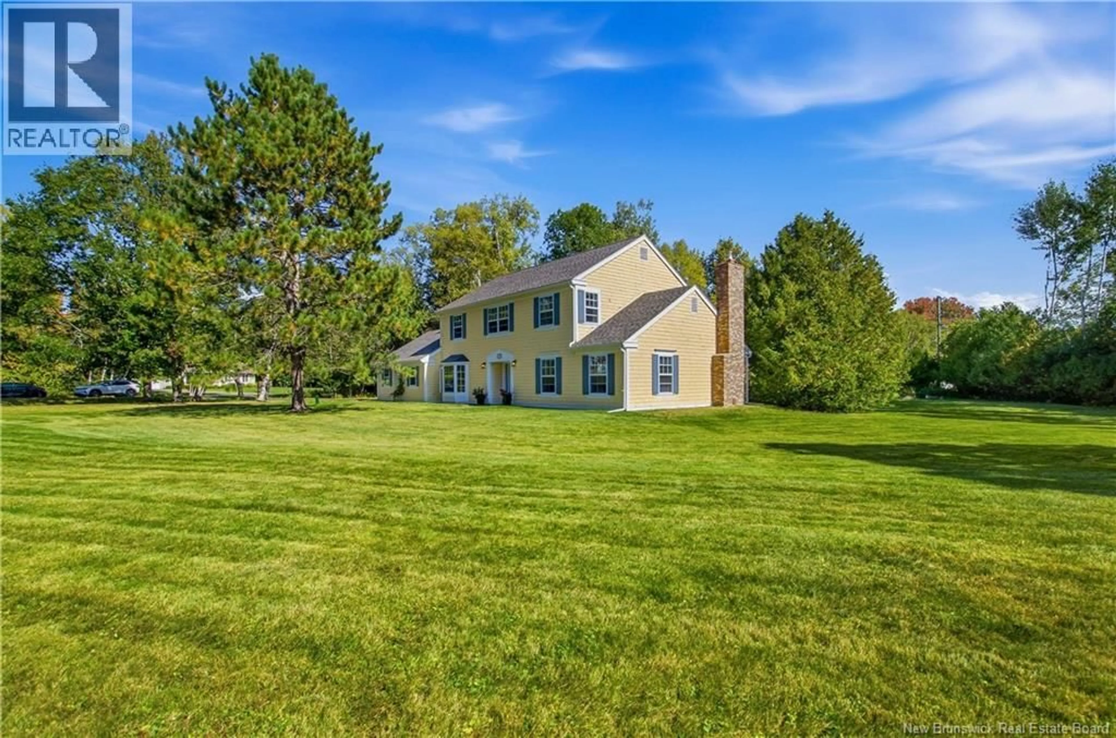 A pic from outside/outdoor area/front of a property/back of a property/a pic from drone, unknown for 11 IDLEWOOD DRIVE, Island View New Brunswick E3E1A2