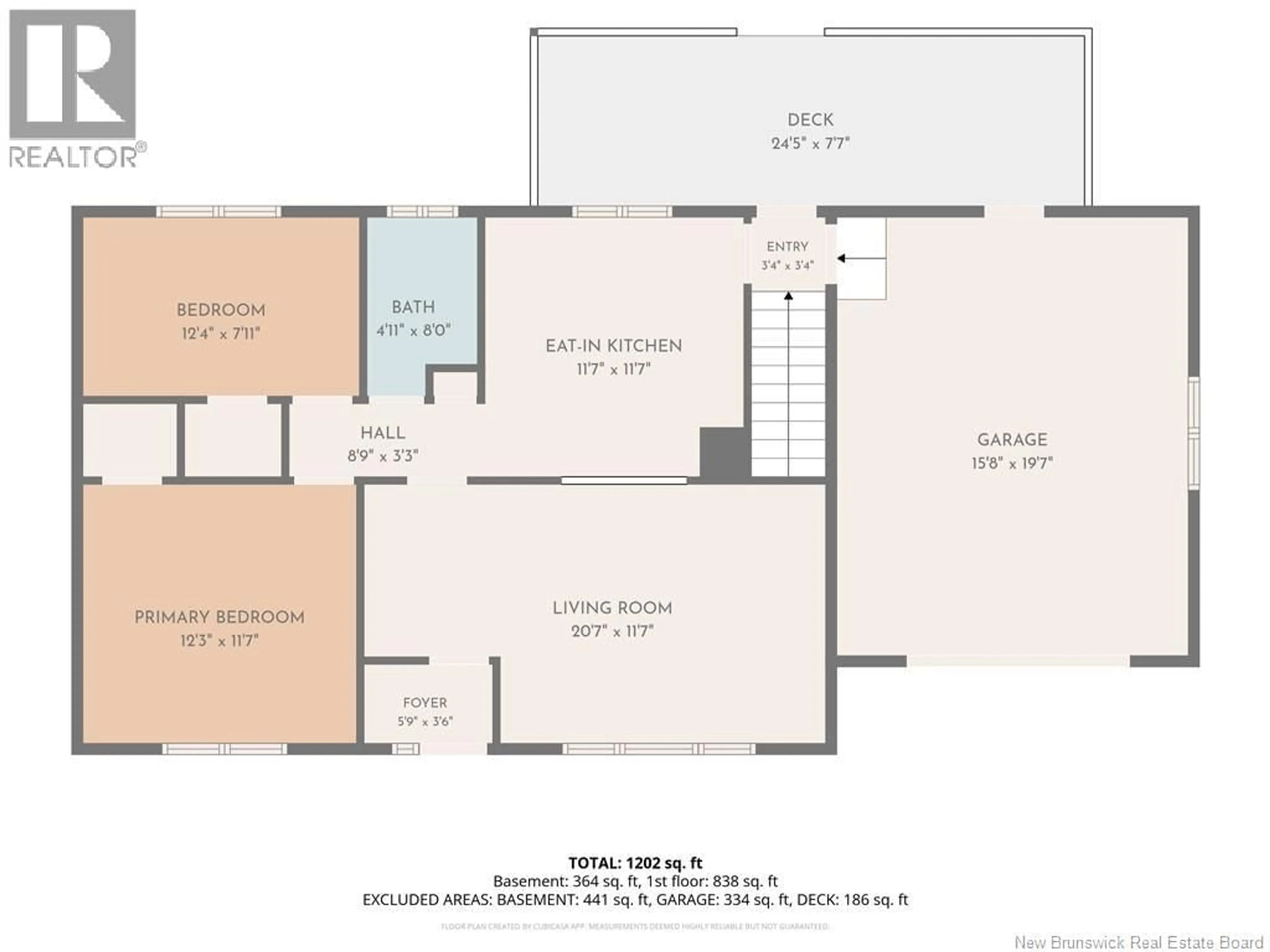 Floor plan for 811 LORNEVILLE ROAD, Lorneville New Brunswick E2M7E5