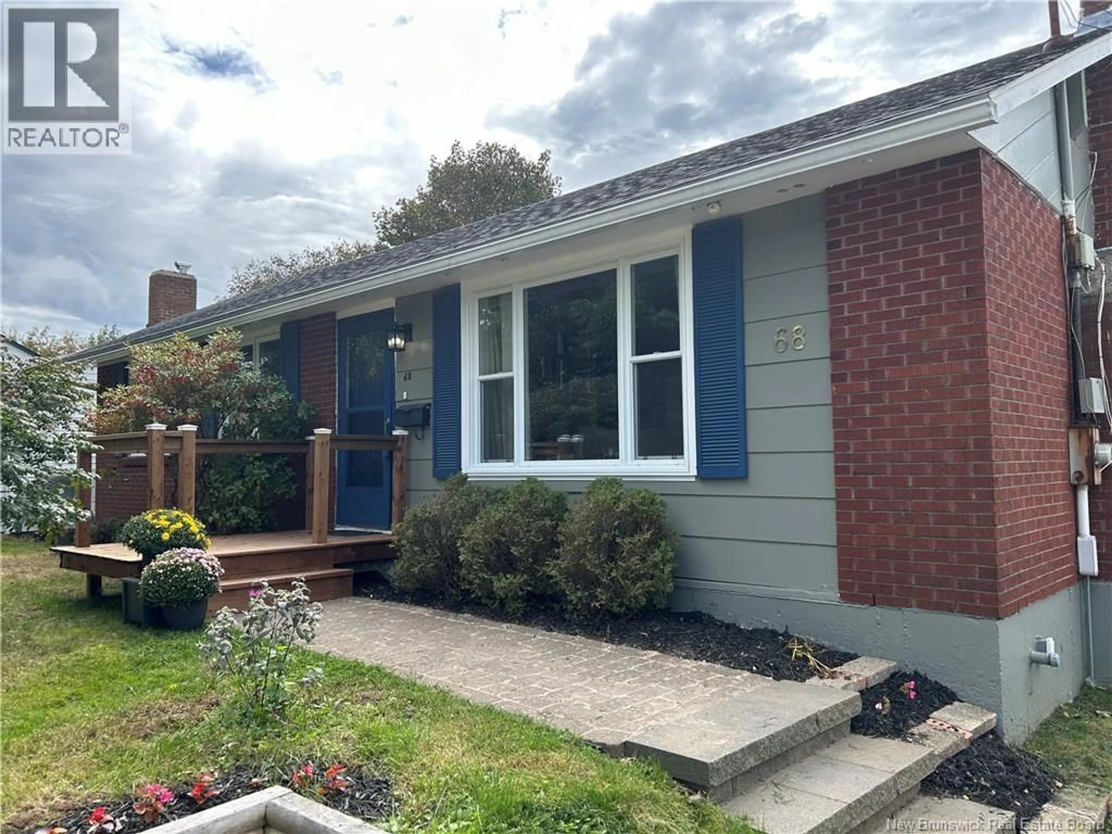 Home with brick exterior material, street for 68 CHAMPLAIN DRIVE, Saint John New Brunswick E2J3C8