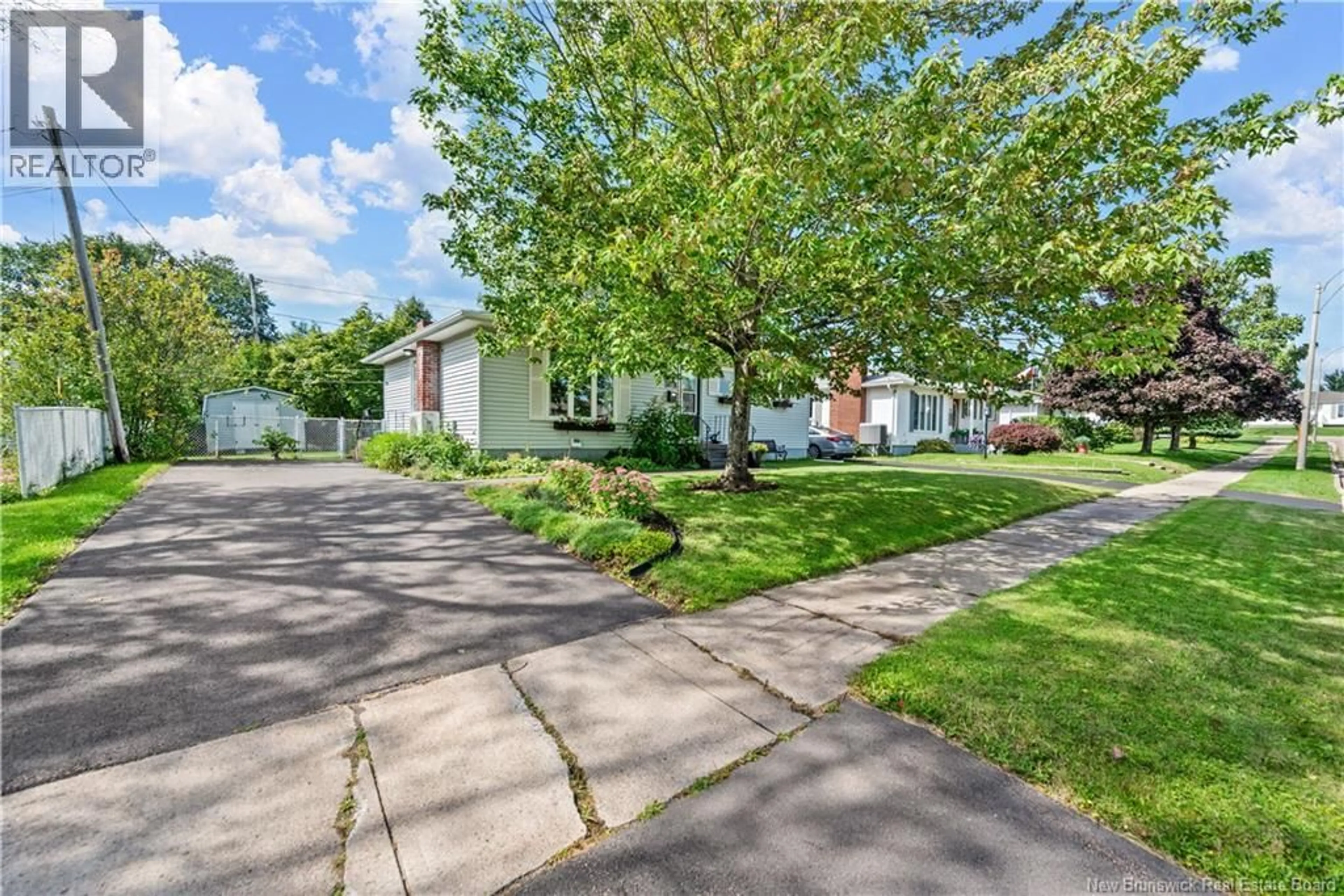 A pic from outside/outdoor area/front of a property/back of a property/a pic from drone, street for 20 DOLPHIN DRIVE, Moncton New Brunswick E1A4W4