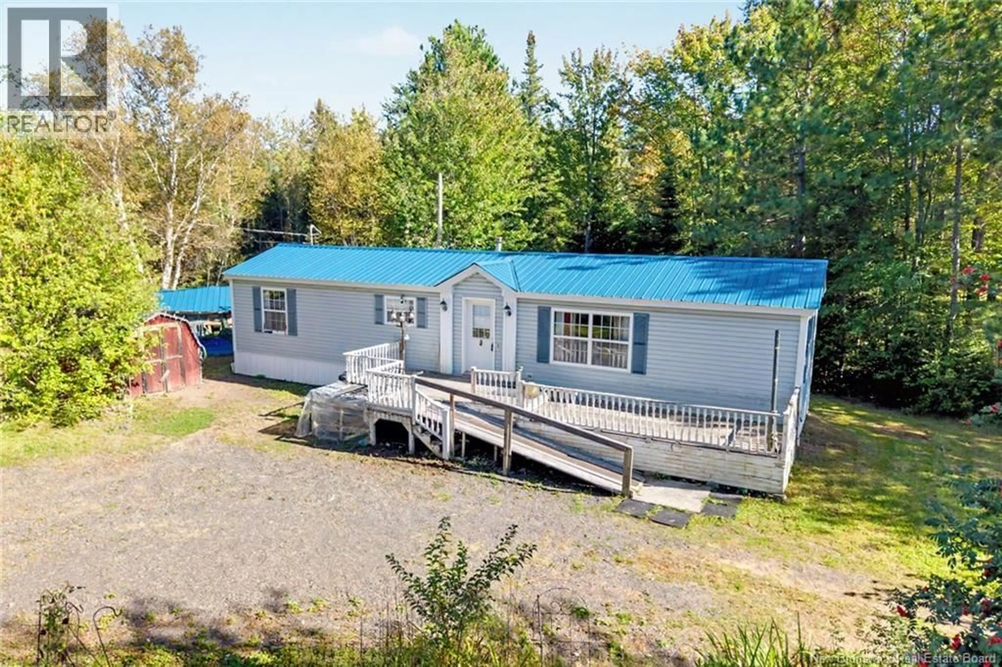 A pic from outside/outdoor area/front of a property/back of a property/a pic from drone, unknown for 7689 ROUTE 10, Coal Creek New Brunswick E4A2S4