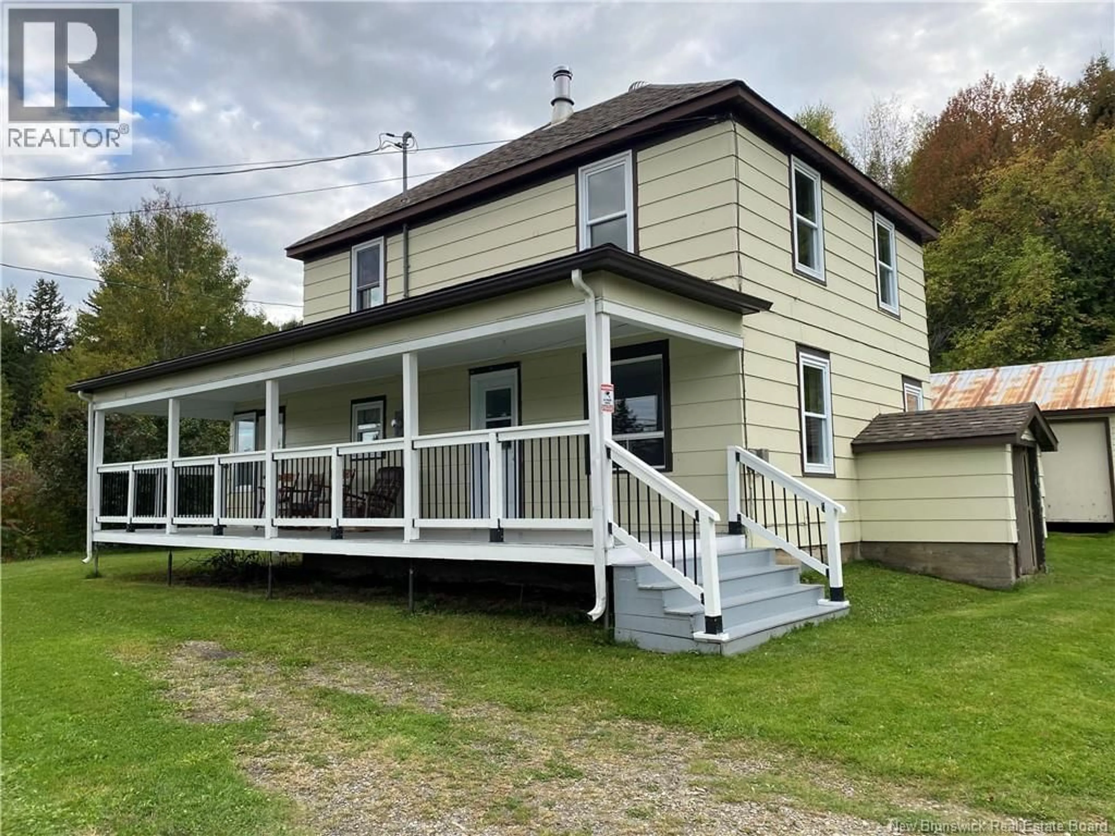 Home with vinyl exterior material, building for 4171 130 ROUTE, Aroostook Junction New Brunswick E7H1B2