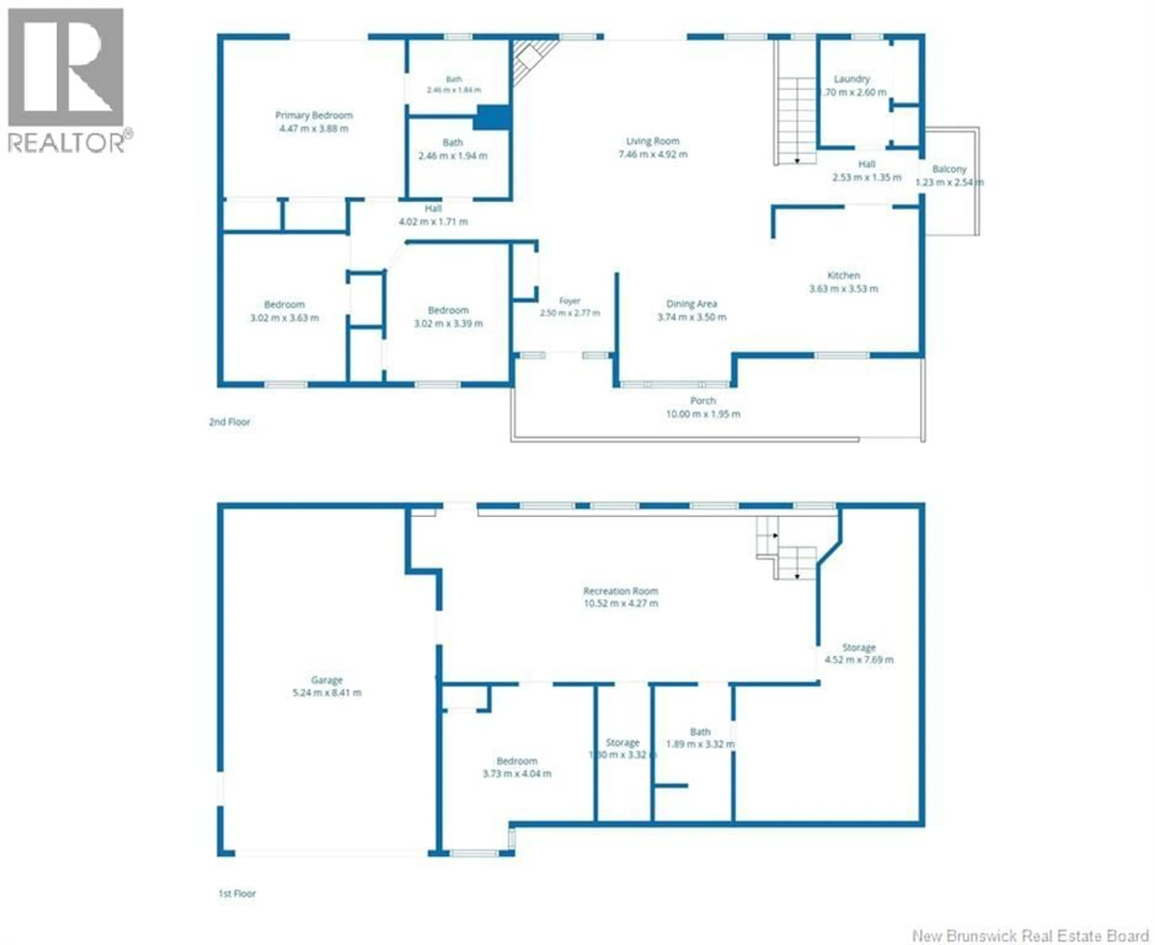 Floor plan for 23 LENTOOK AVENUE, Saint John New Brunswick E2K5G6