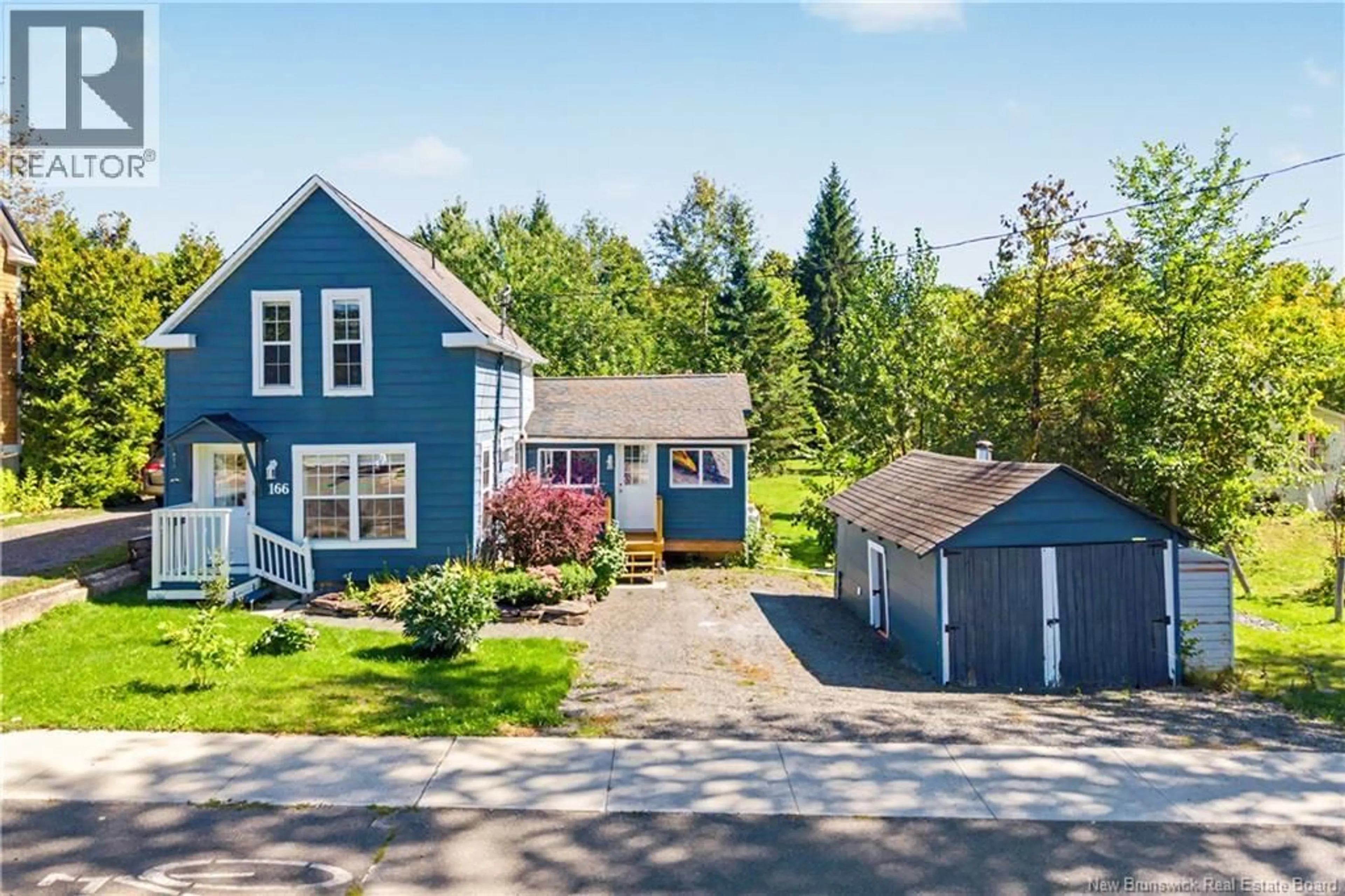 A pic from outside/outdoor area/front of a property/back of a property/a pic from drone, street for 166 BROOKSIDE DRIVE, Fredericton New Brunswick E3A1T6