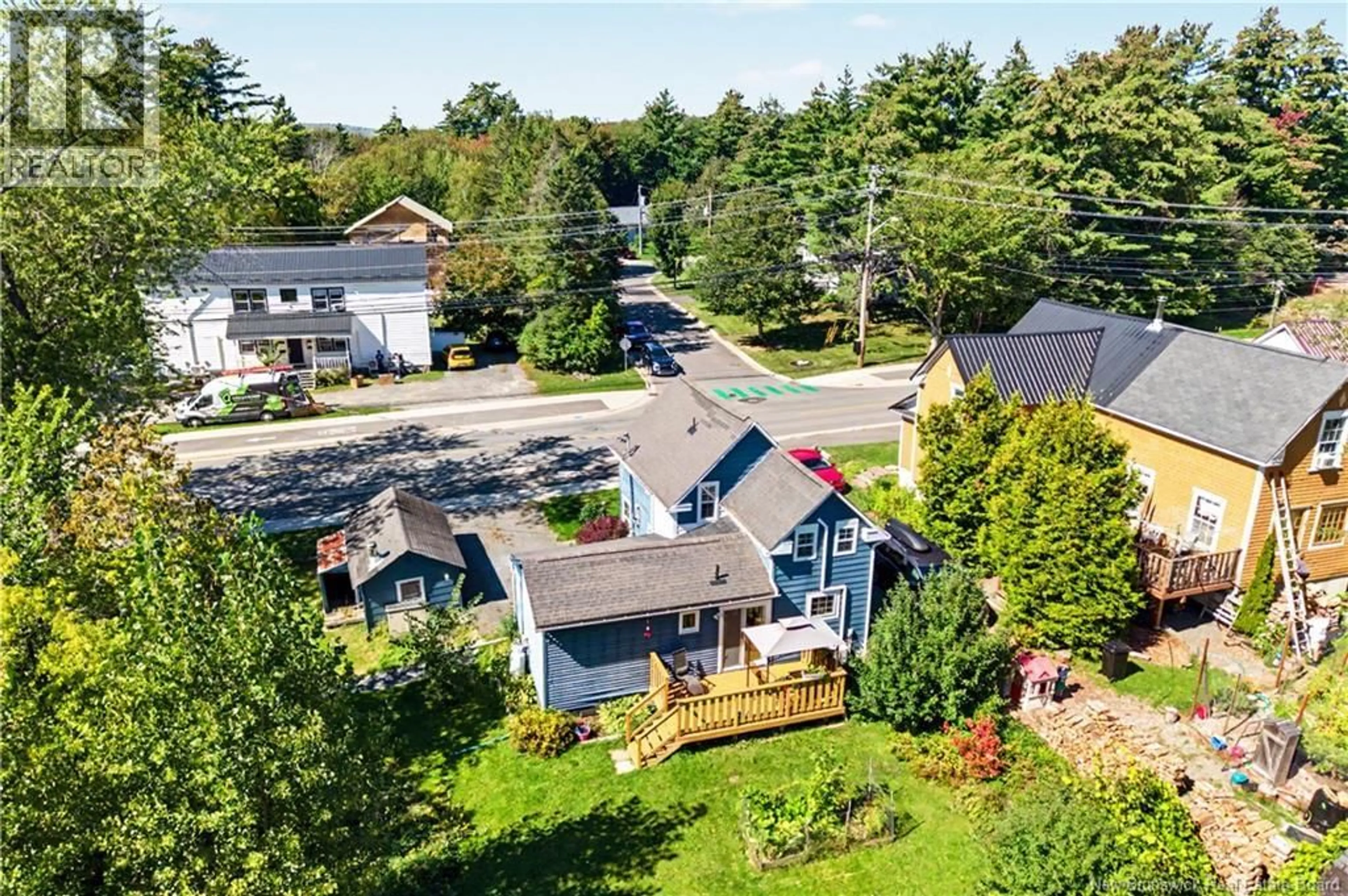 A pic from outside/outdoor area/front of a property/back of a property/a pic from drone, street for 166 BROOKSIDE DRIVE, Fredericton New Brunswick E3A1T6
