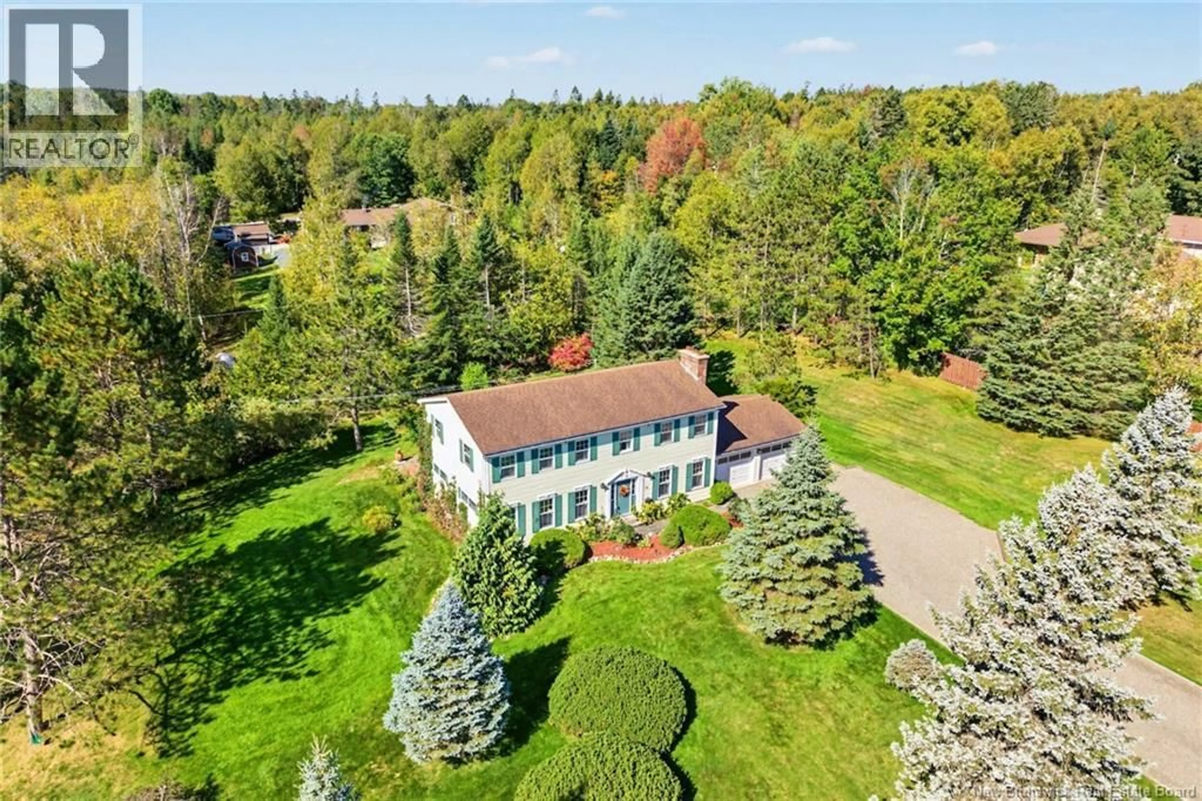 A pic from outside/outdoor area/front of a property/back of a property/a pic from drone, unknown for 32 IDLEWOOD DRIVE, Island View New Brunswick E3A1A2