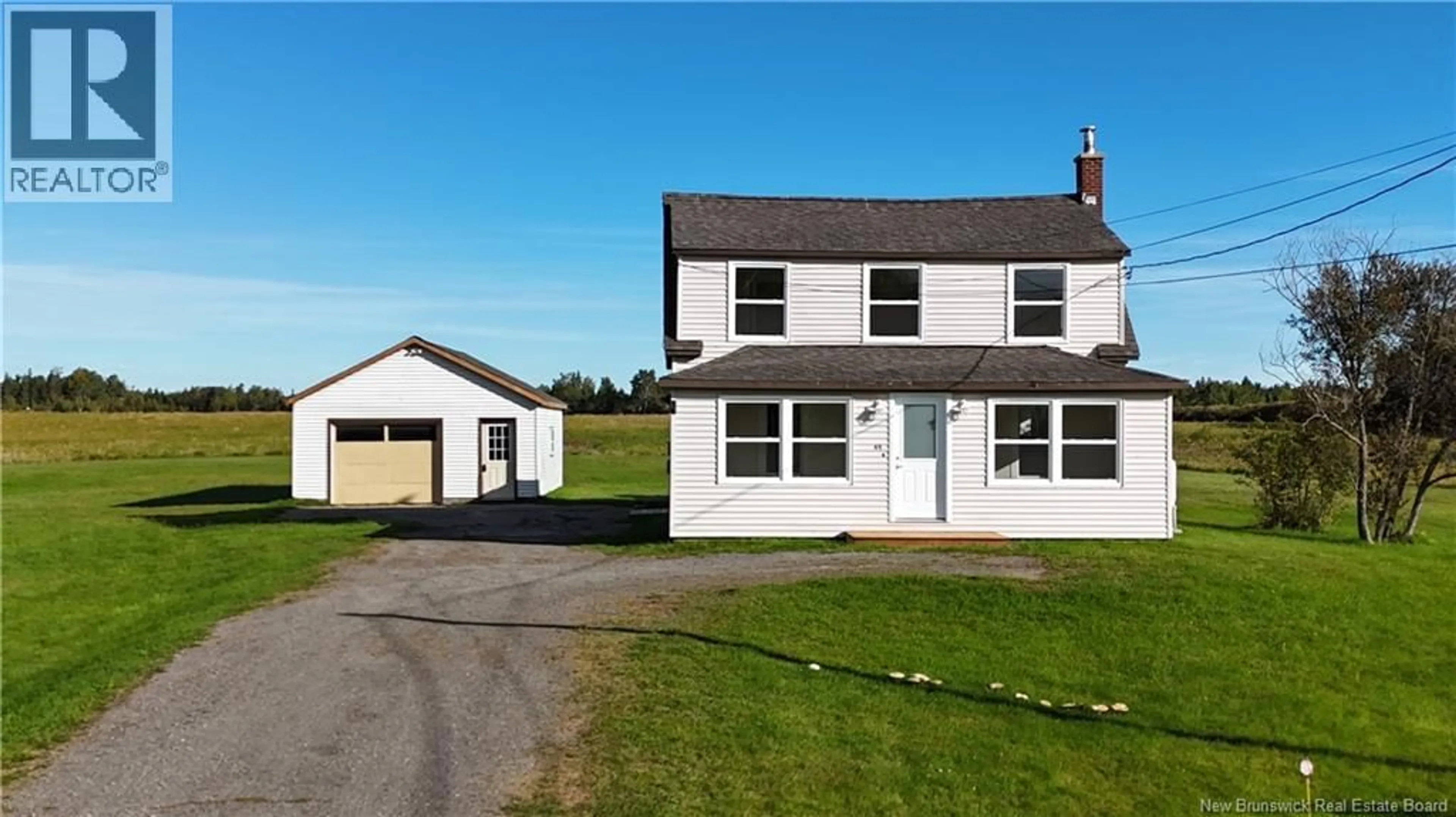 A pic from outside/outdoor area/front of a property/back of a property/a pic from drone, building for 65 GIROUARDVILLE ROAD, Bouctouche New Brunswick E4S3G3