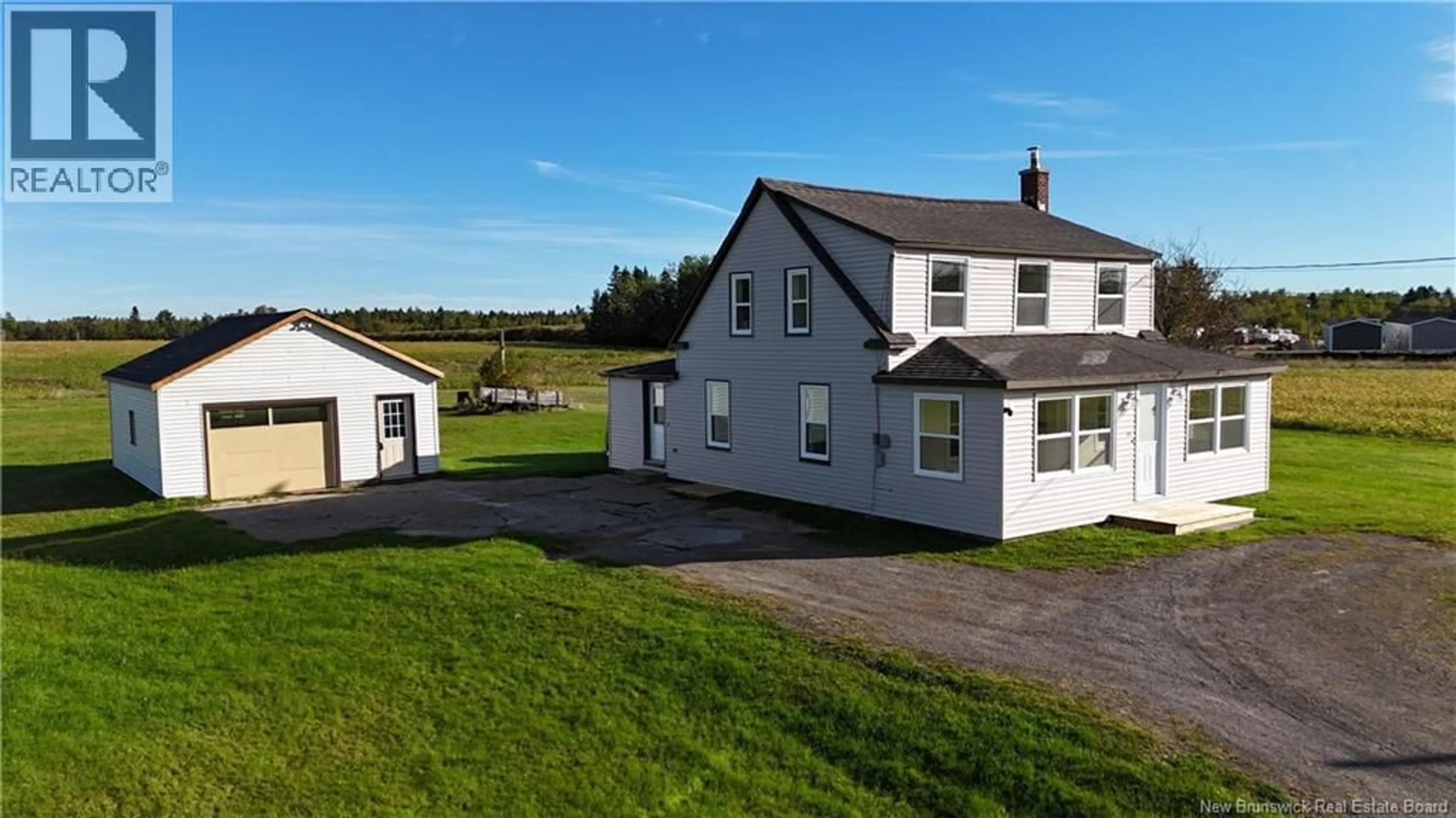 A pic from outside/outdoor area/front of a property/back of a property/a pic from drone, building for 65 GIROUARDVILLE ROAD, Bouctouche New Brunswick E4S3G3