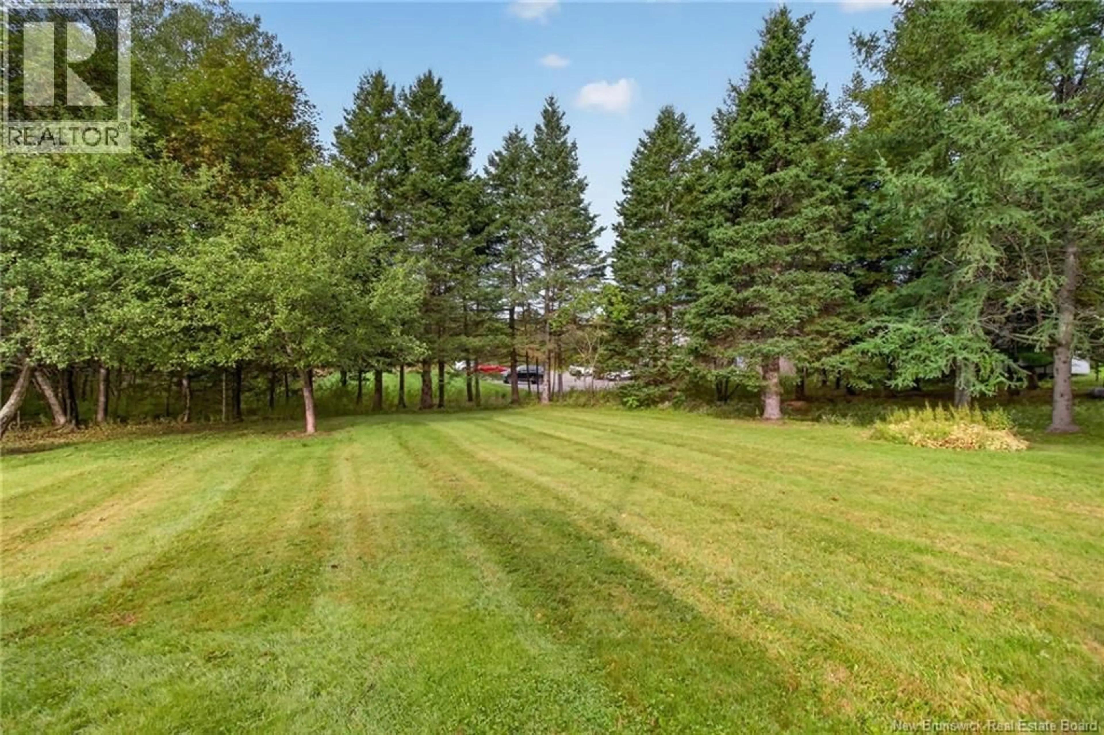 A pic from outside/outdoor area/front of a property/back of a property/a pic from drone, forest/trees view for 459 FOX CREEK ROAD, Dieppe New Brunswick E1A7M8
