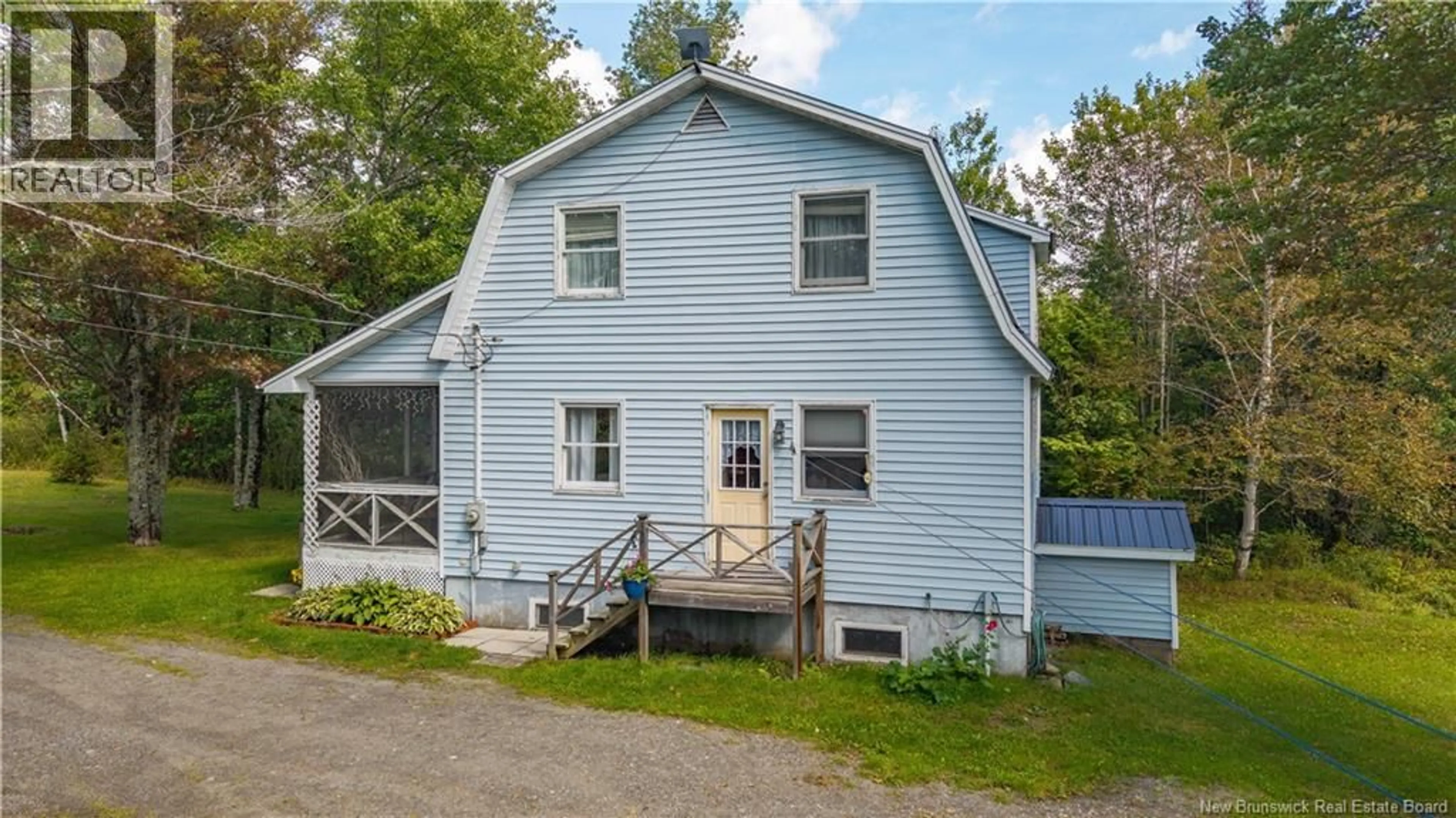 A pic from outside/outdoor area/front of a property/back of a property/a pic from drone, building for 4429 ROUTE 770, Rollingdam New Brunswick E5A2Y3