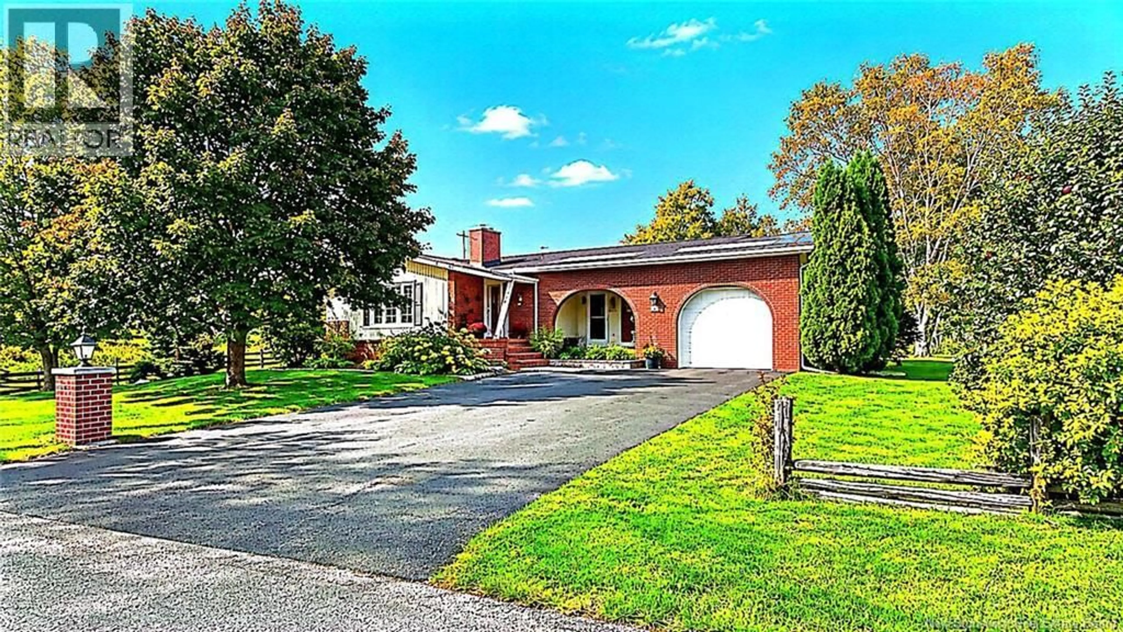 Home with brick exterior material, street for 482 CH TILLEY ROAD, Tilley Road New Brunswick E8M1R4