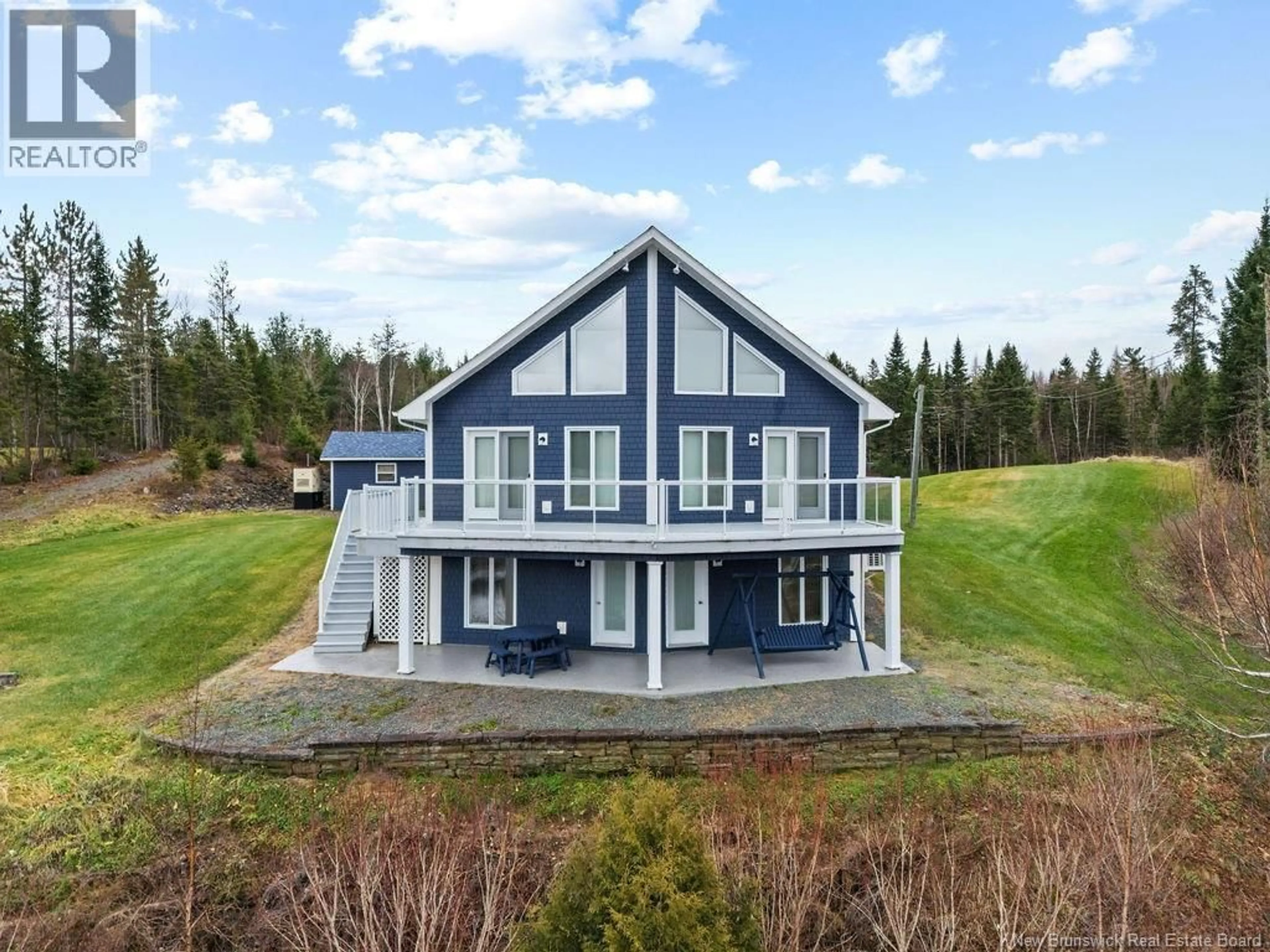 Home with vinyl exterior material, water/lake/river/ocean view for 1135 BROPHY ROAD, Upper Blackville New Brunswick E9B1P8
