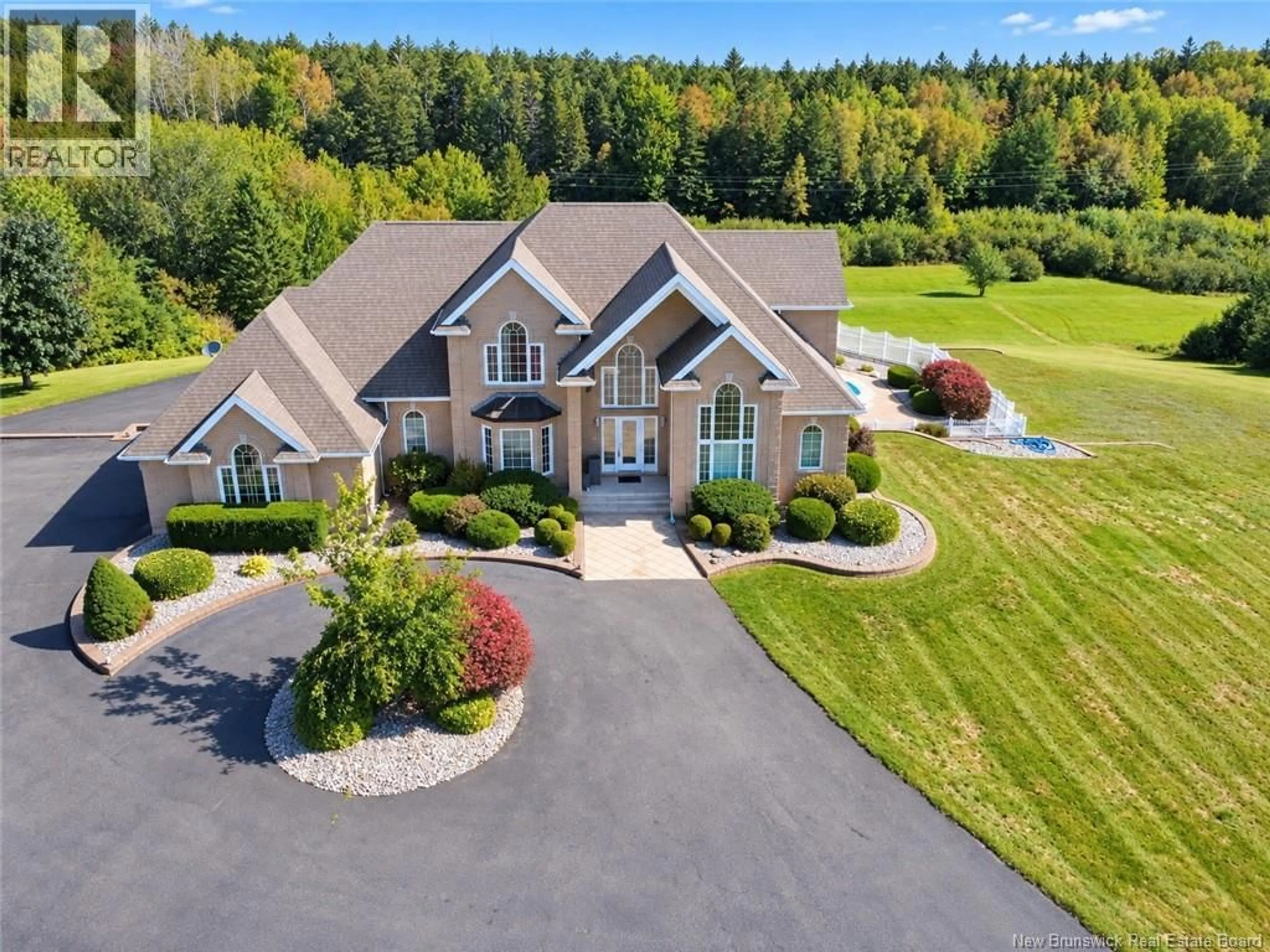 A pic from outside/outdoor area/front of a property/back of a property/a pic from drone, unknown for 6865 ROUTE 134, McIntosh Hill New Brunswick E4S4L3