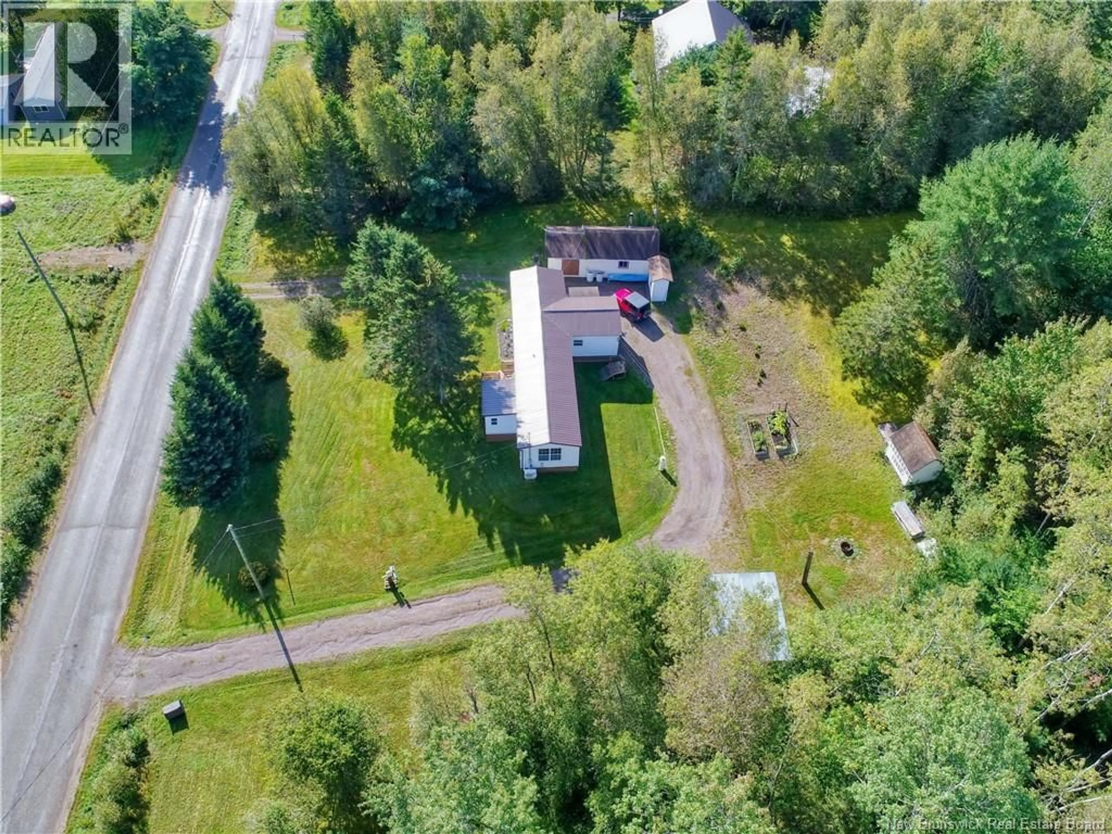 A pic from outside/outdoor area/front of a property/back of a property/a pic from drone, unknown for 309 PLUMWESEEP ROAD, Plumweseep New Brunswick E4G1Y1
