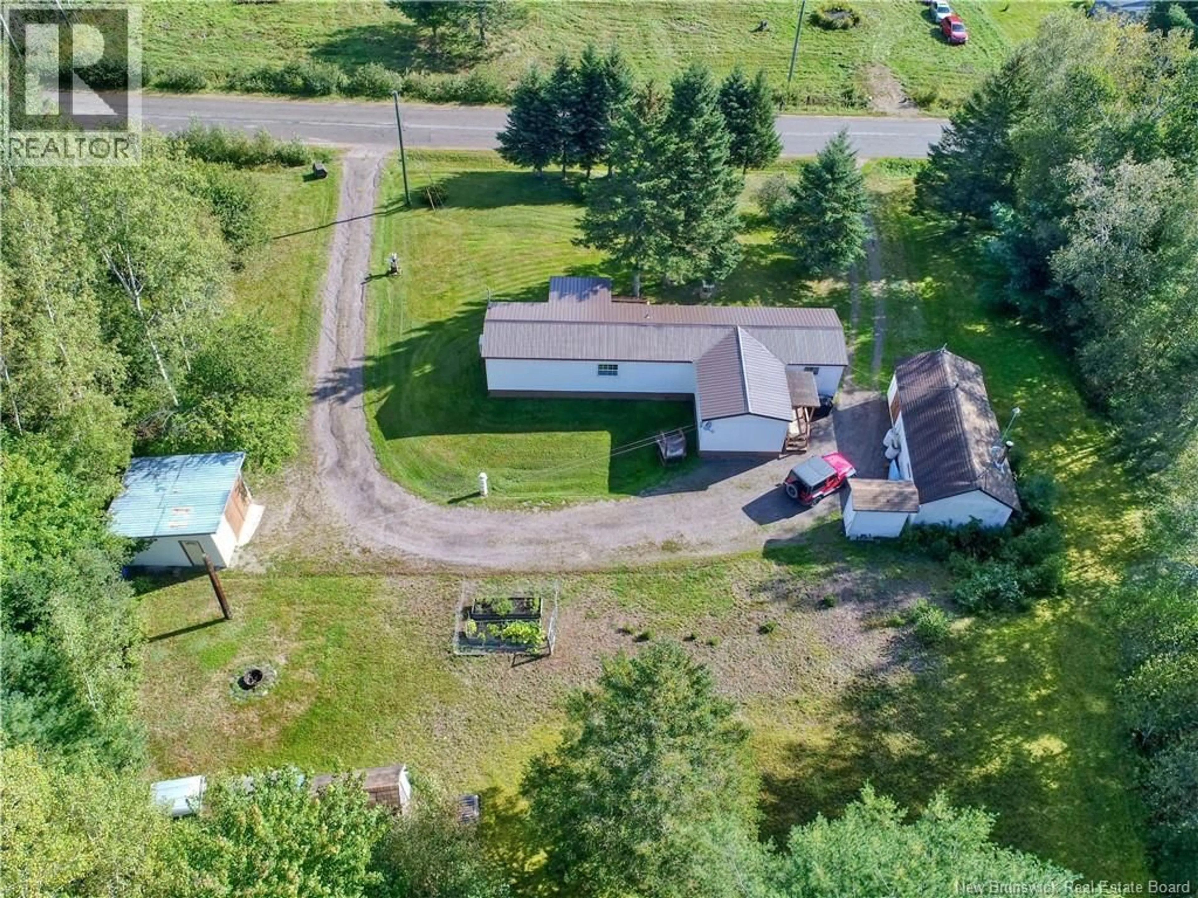 A pic from outside/outdoor area/front of a property/back of a property/a pic from drone, unknown for 309 PLUMWESEEP ROAD, Plumweseep New Brunswick E4G1Y1