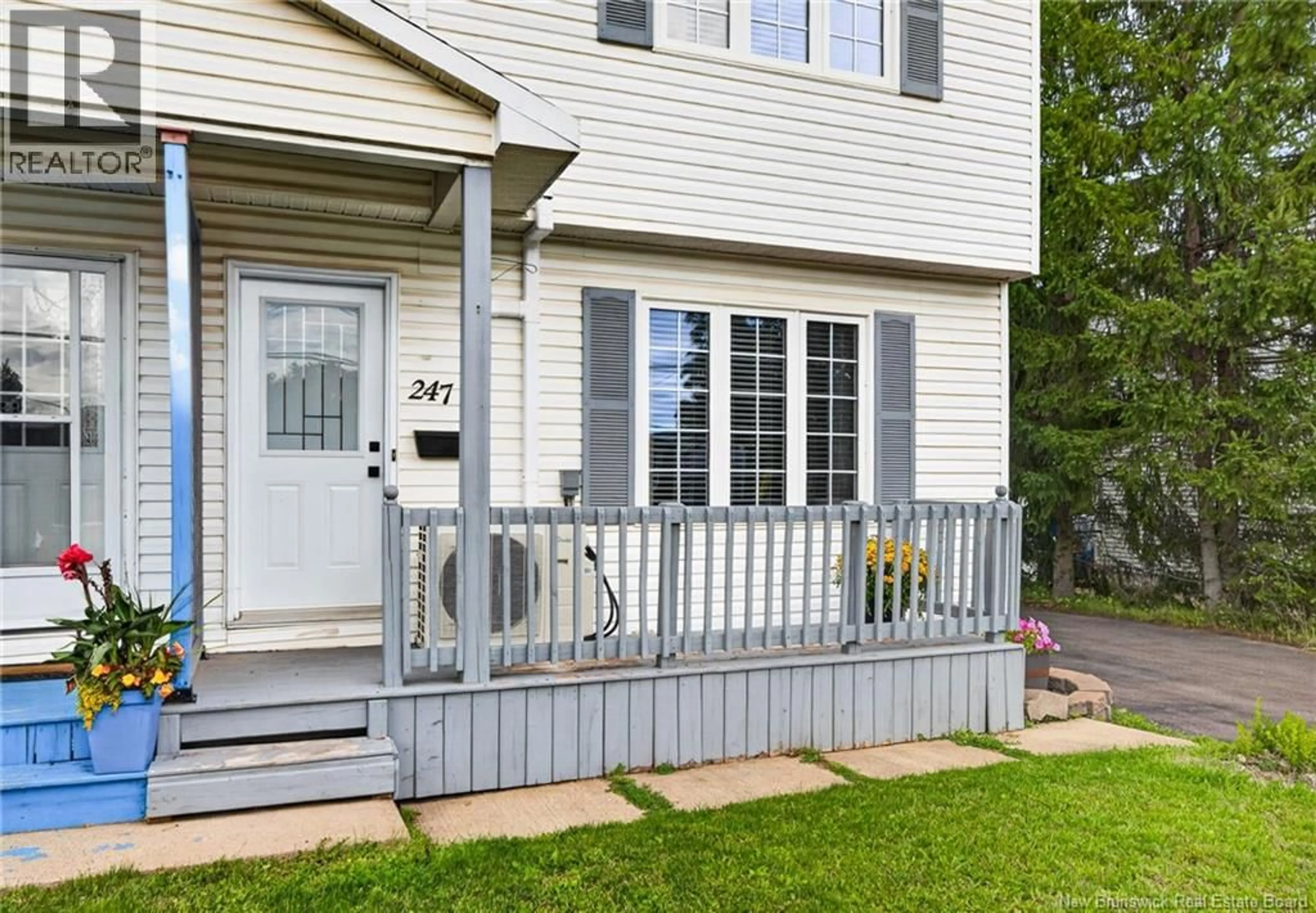 Home with vinyl exterior material, street for 247 KENDRA STREET, Moncton New Brunswick E1C8Y4