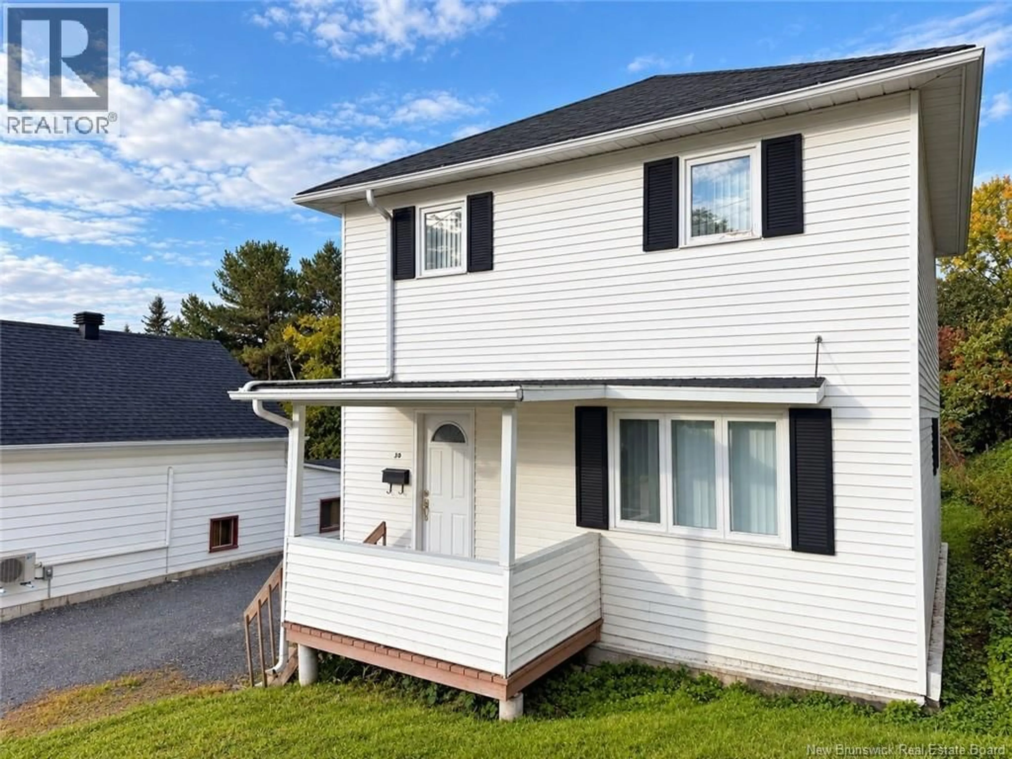 Home with vinyl exterior material, street for 30 PICARD AVENUE, Edmundston New Brunswick E3V1M9