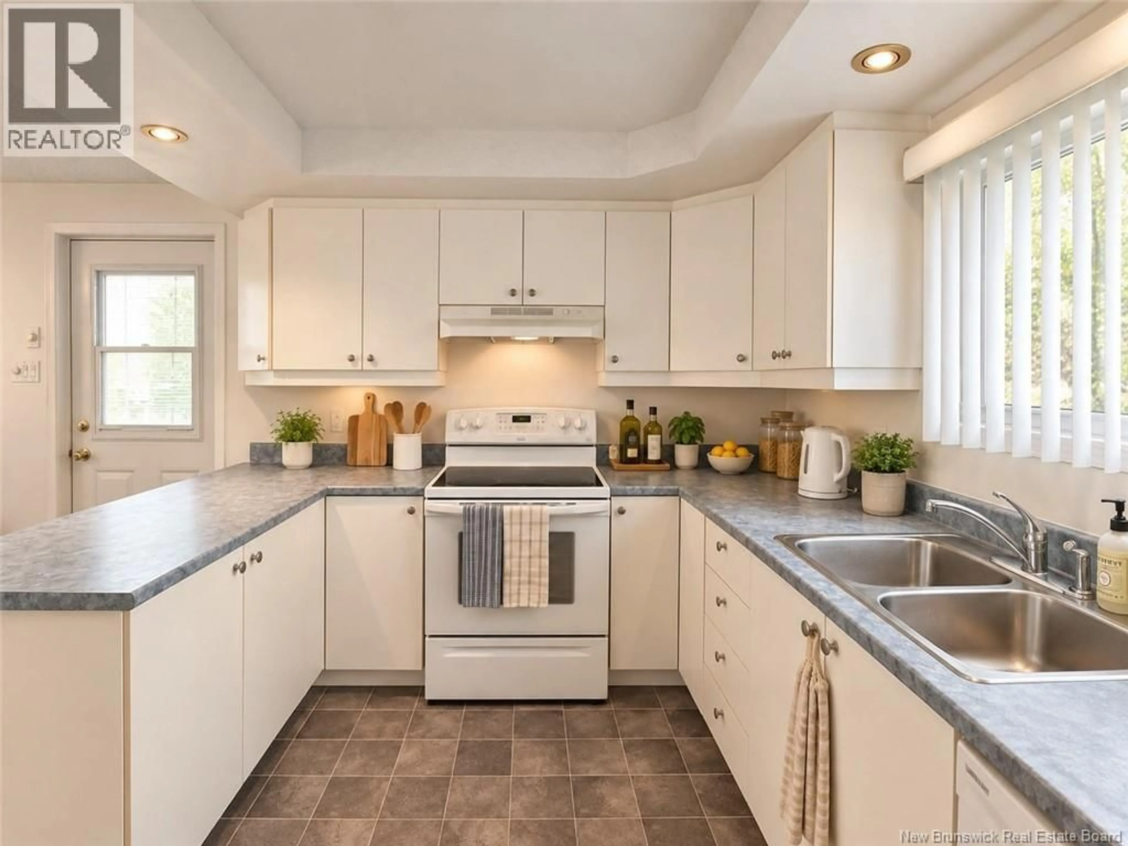Standard kitchen, ceramic/tile floor for 30 PICARD AVENUE, Edmundston New Brunswick E3V1M9